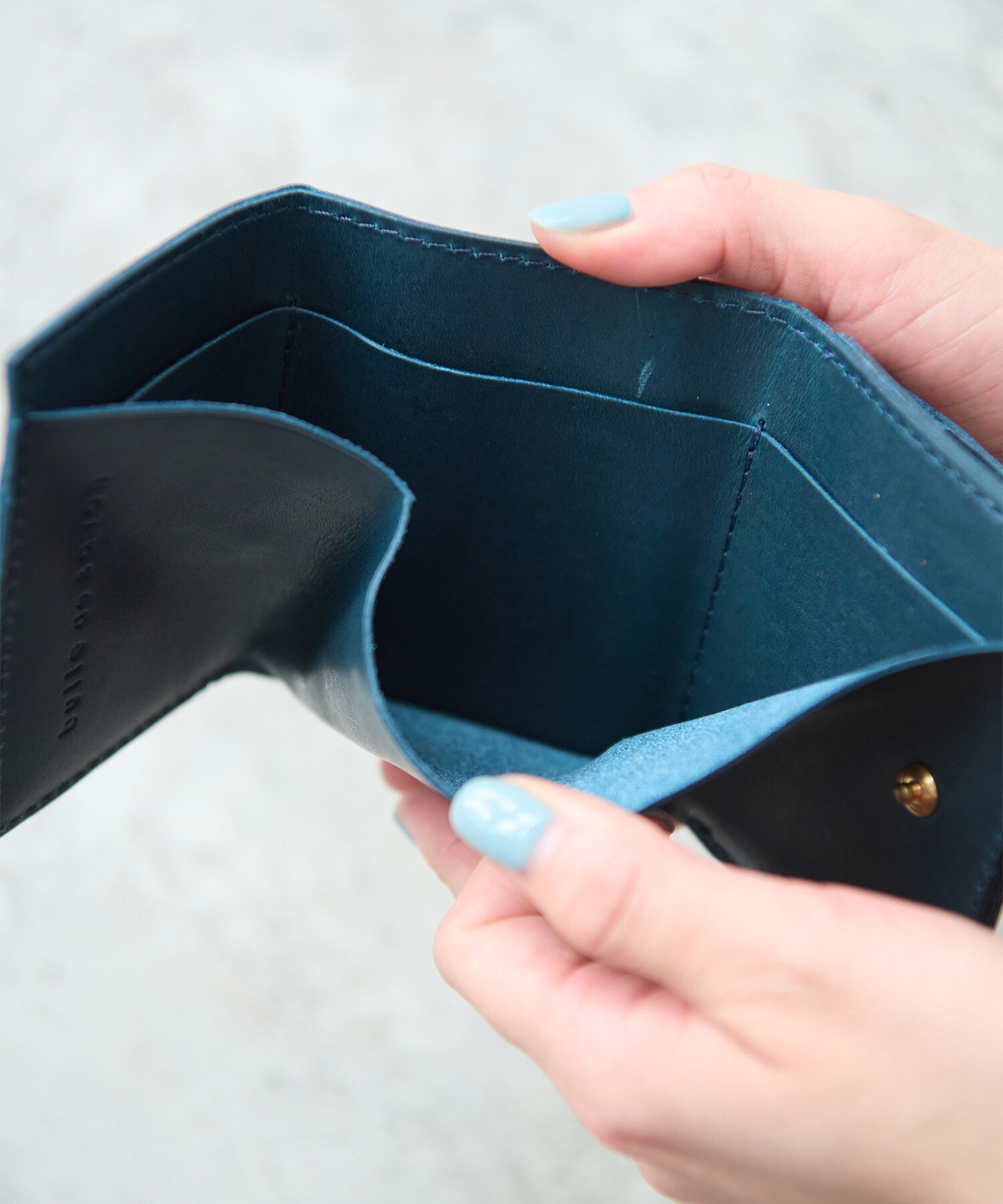 AMBIDEX Store △〇 leather wallet(F クロ): bulle de savon