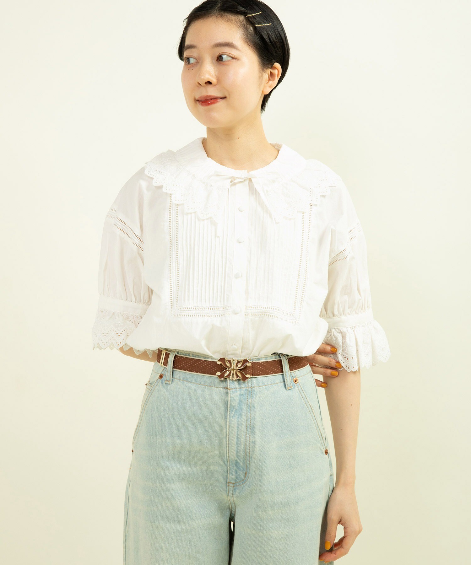 モデル:身長158cm
