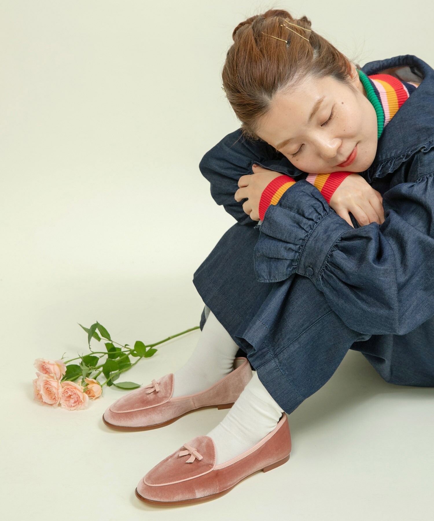 AMBIDEX Store ○【WEB別注】ARTESANOS ベロアベルジャンシューズ(38