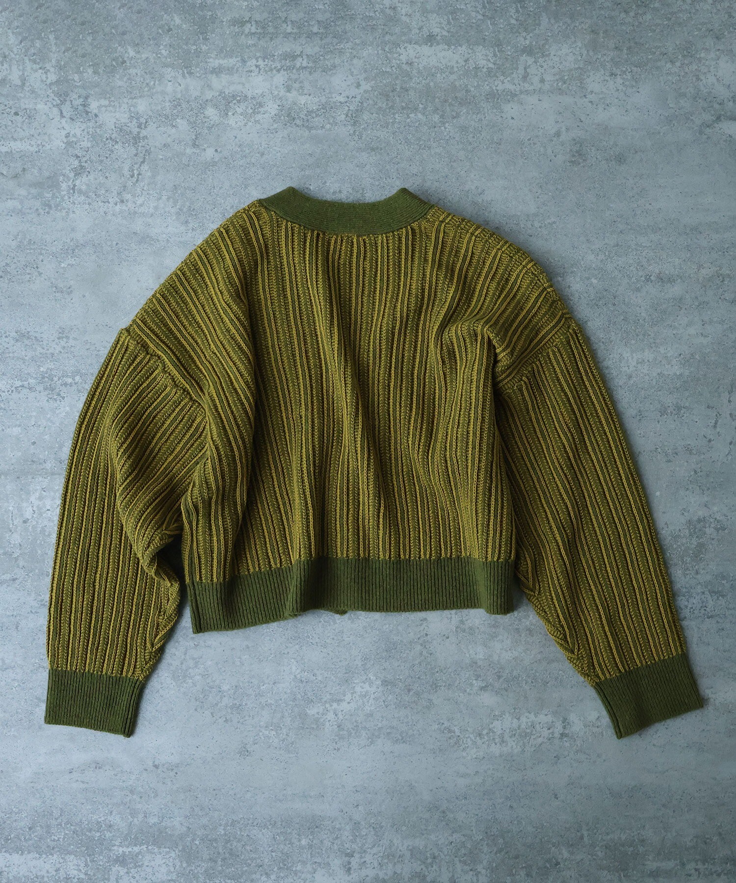 AMBIDEX Store ○ウールコットン 針抜きshortカーディガン (F シロ): yuni