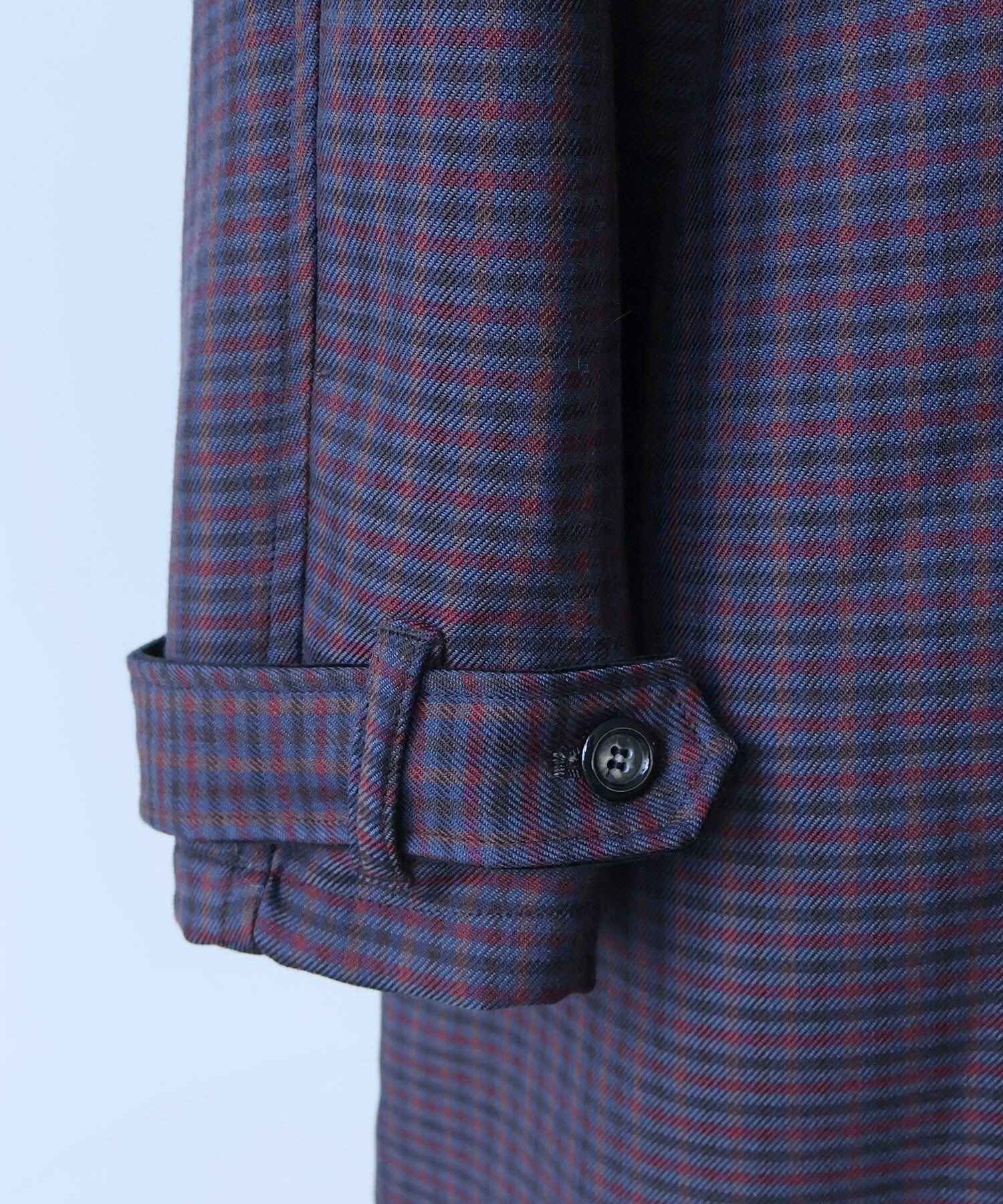 AMBIDEX Store △gunclub check ステンカラーコート(F NAVY CHECK