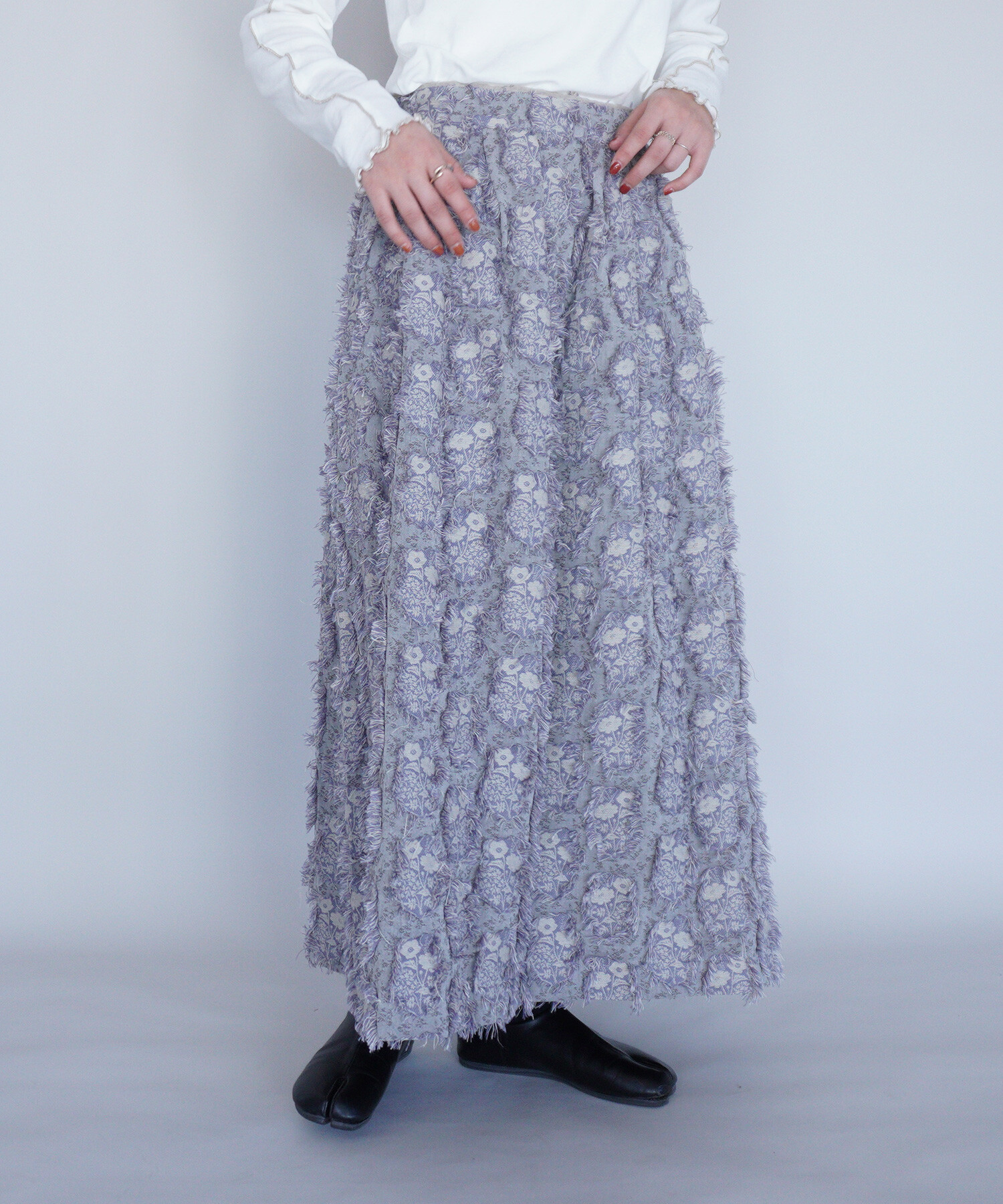 紫陽花刺繍リボンブラウス【二次予約】 | レディース服