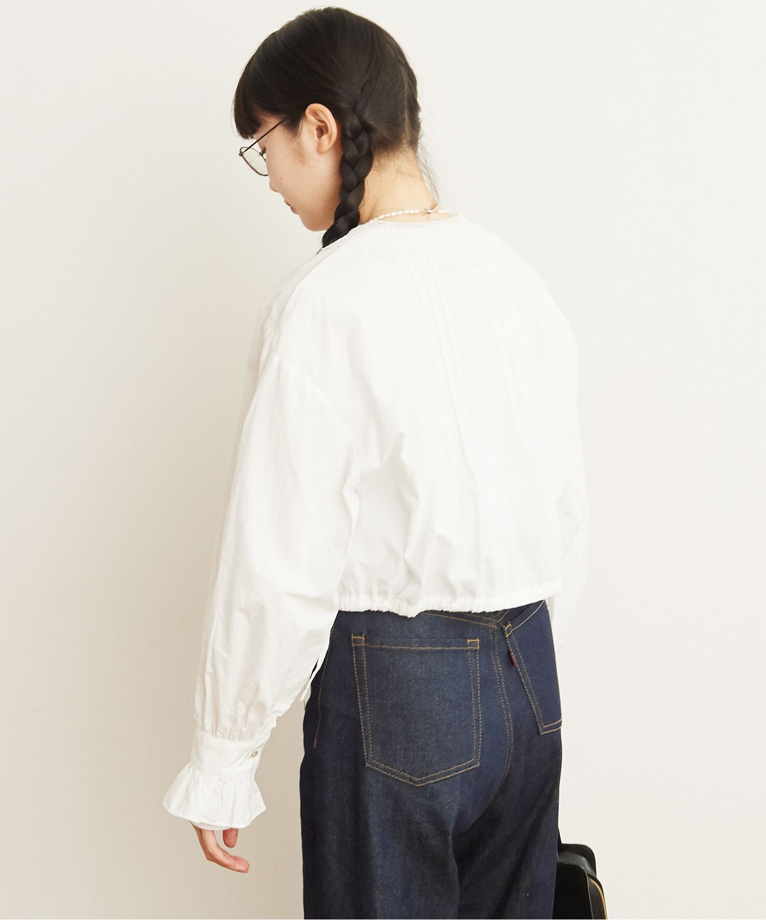 AMBIDEX Store ○Tuscany lace blouse(F シロ): l'atelier du savon