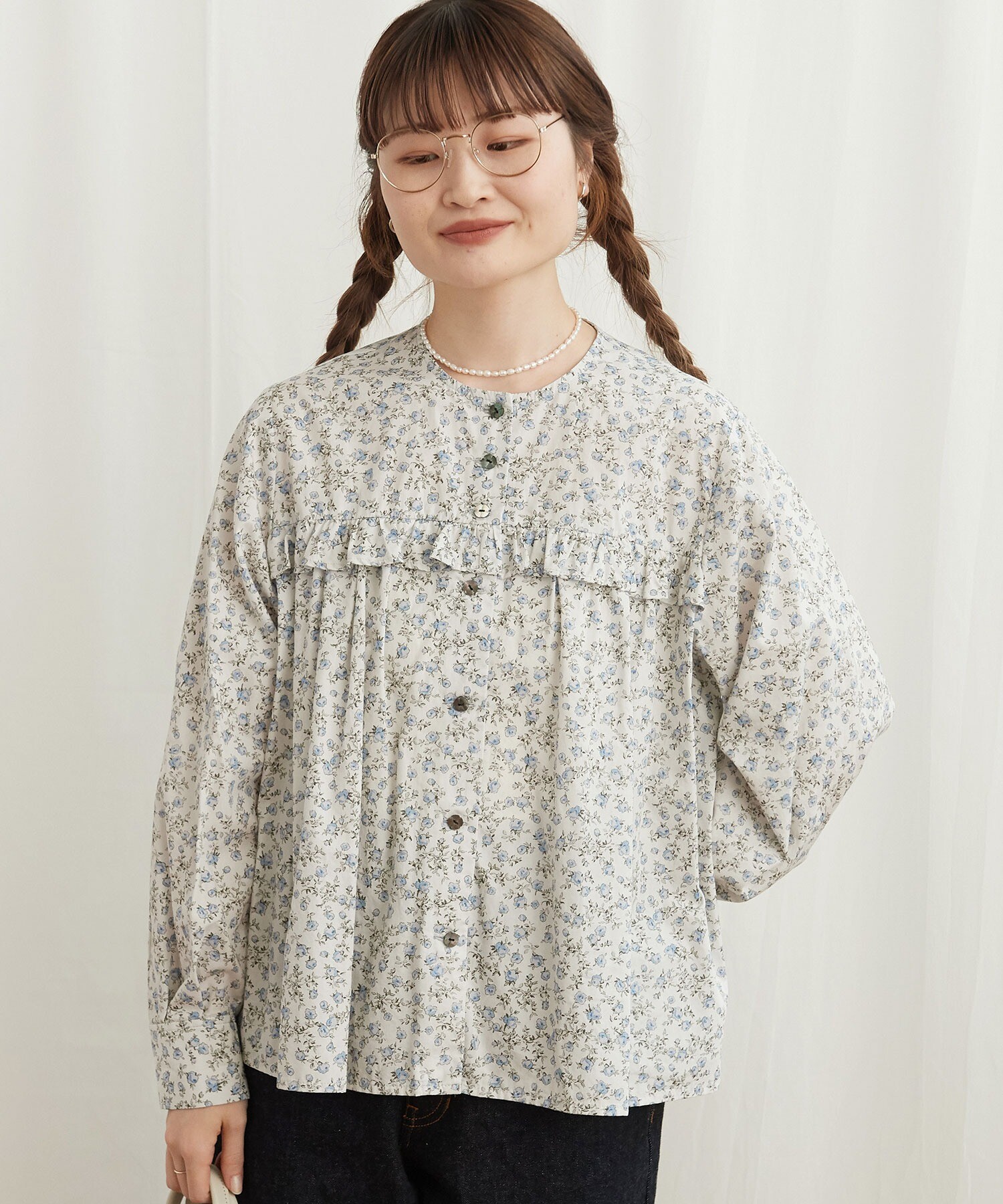 AMBIDEX Store ○Hannah blouse(F アオ): l'atelier du savon