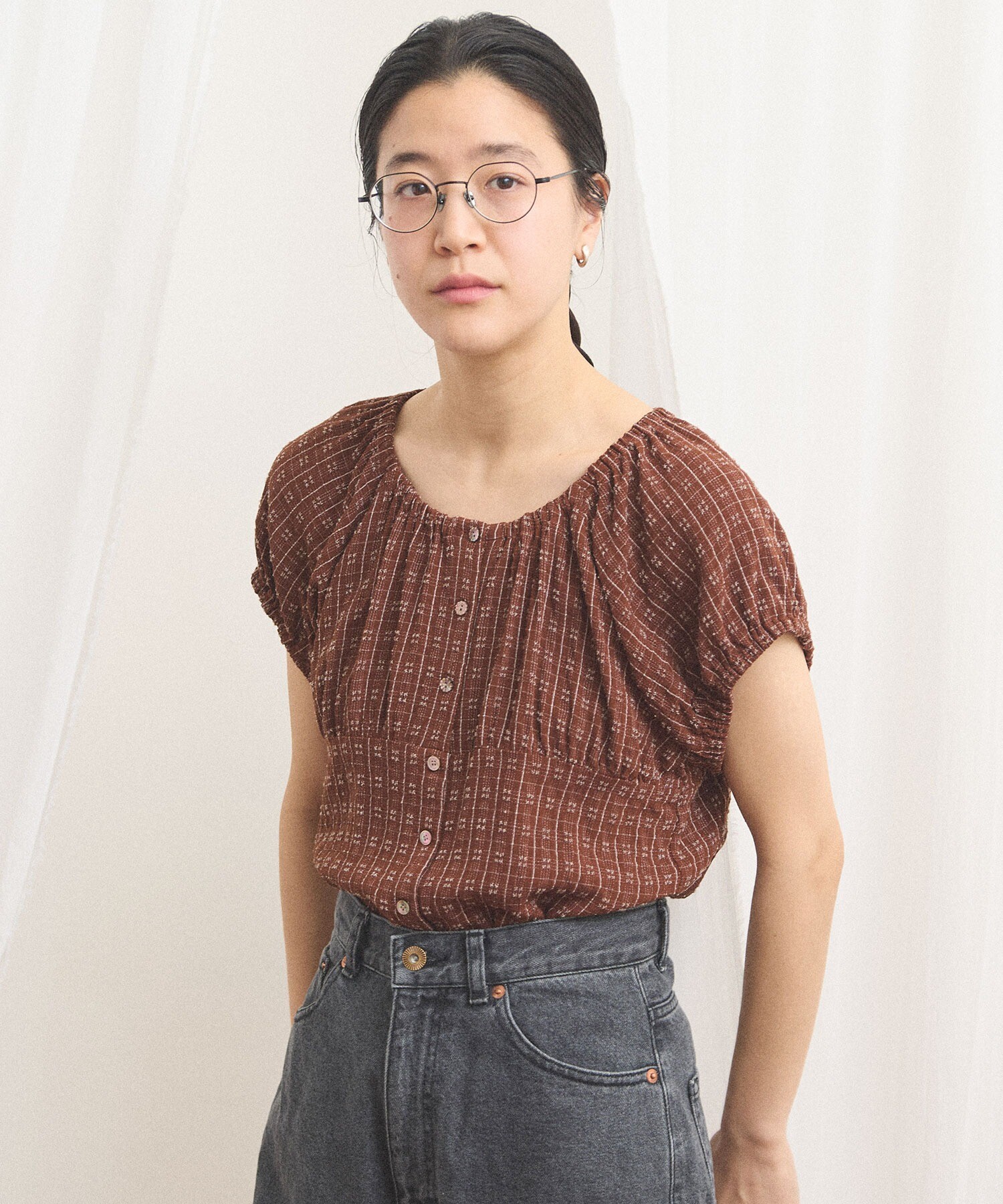 AMBIDEX Store Kate blouse(F チャ): l'atelier du savon