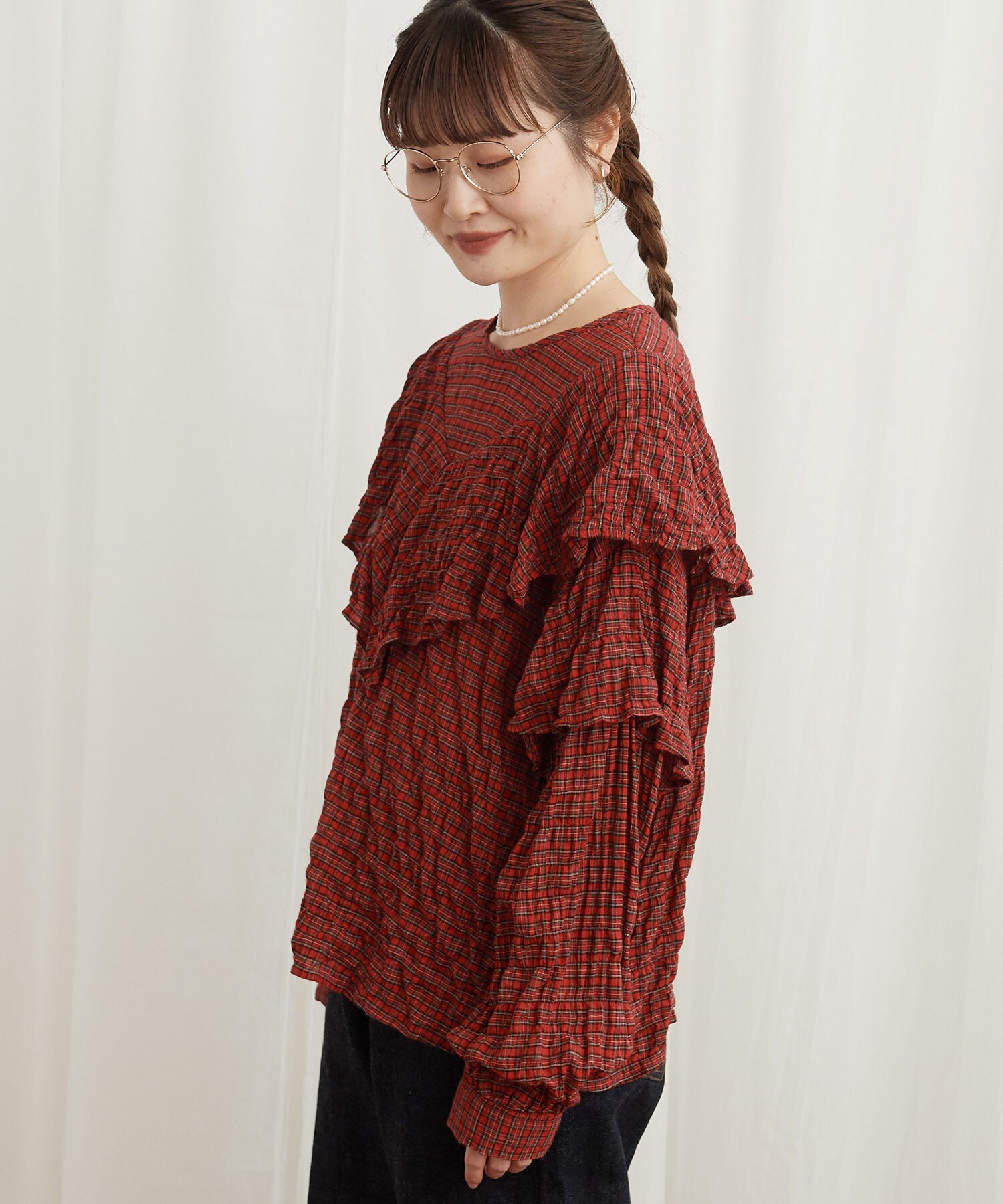 AMBIDEX Store 【予約販売】○Rika blouse(F アオ): l'atelier du savon