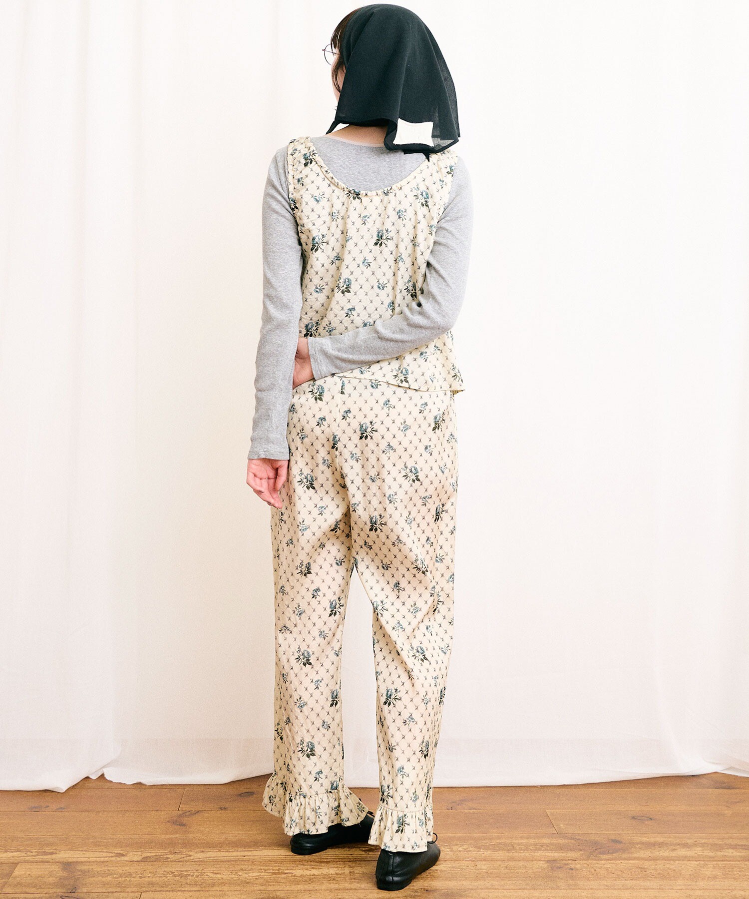 AMBIDEX Store 【予約販売】〇Grandma sofa frill pants(F