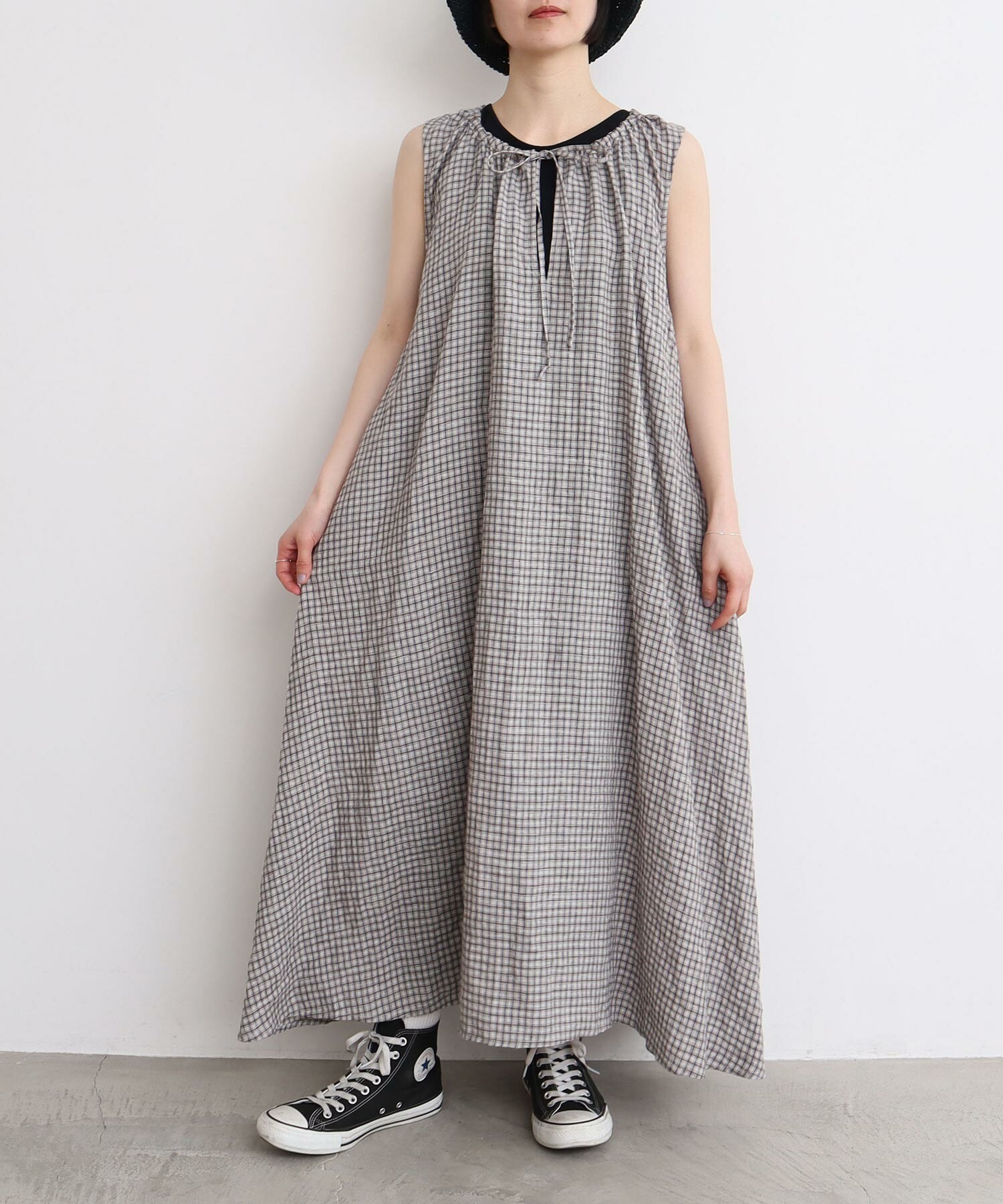 ☆LEONARD☆2024／春夏☆リボン刺繍ワンピース☆40☆ ワンピース