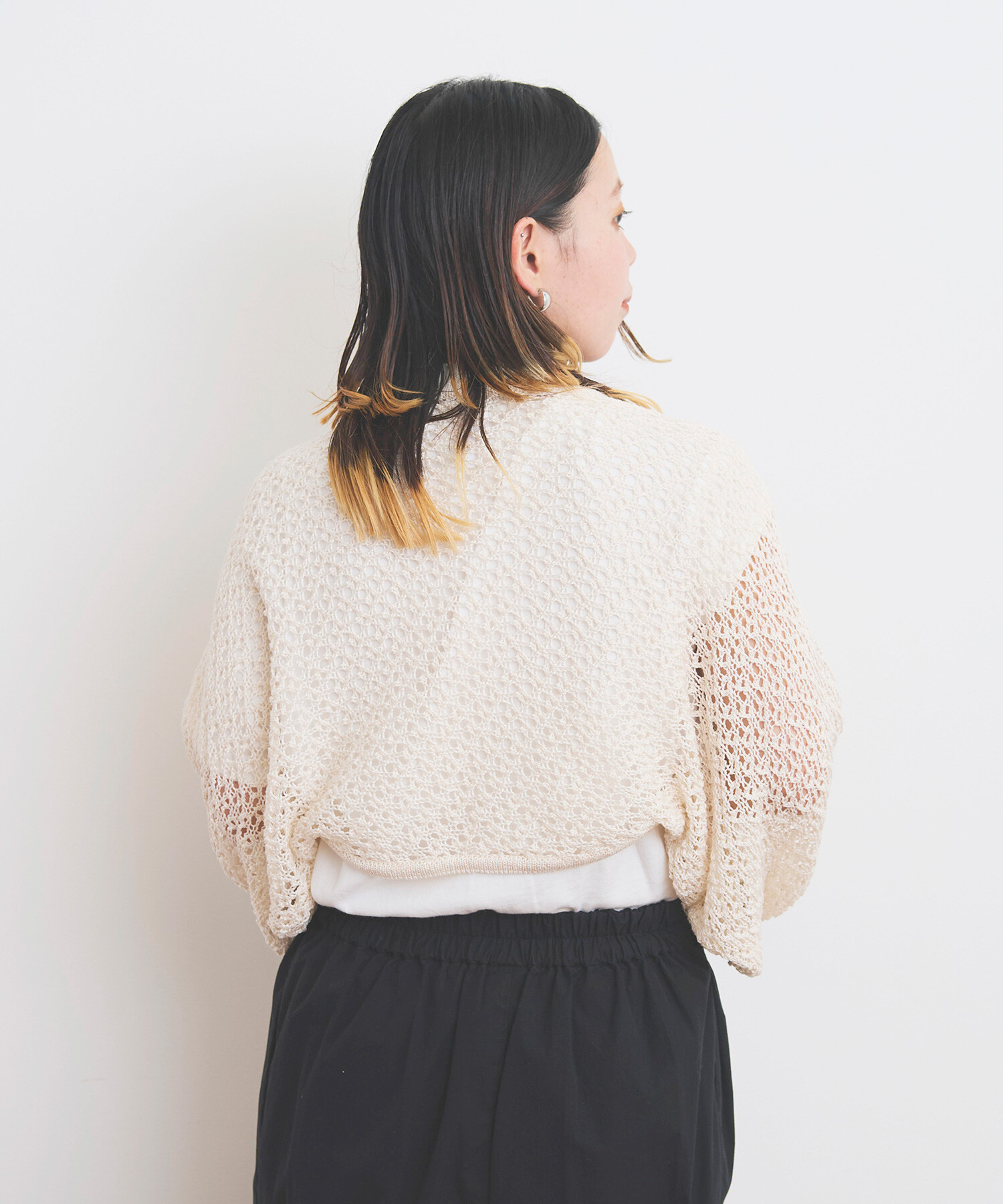N.O.R.C（ノーク）の「スーパーキッドモヘアVカーディガン