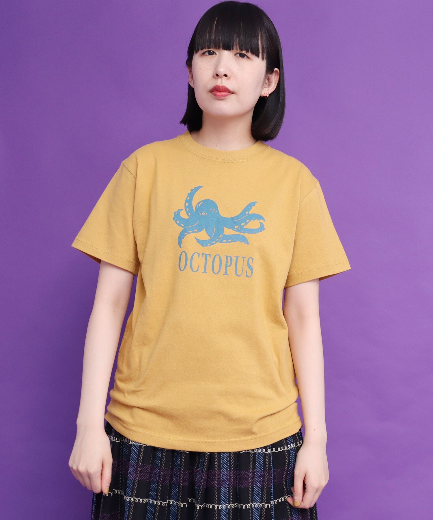 AMBIDEX Store 〇OCTOPUS プリントTシャツ(F シロ): l'atelier du savon