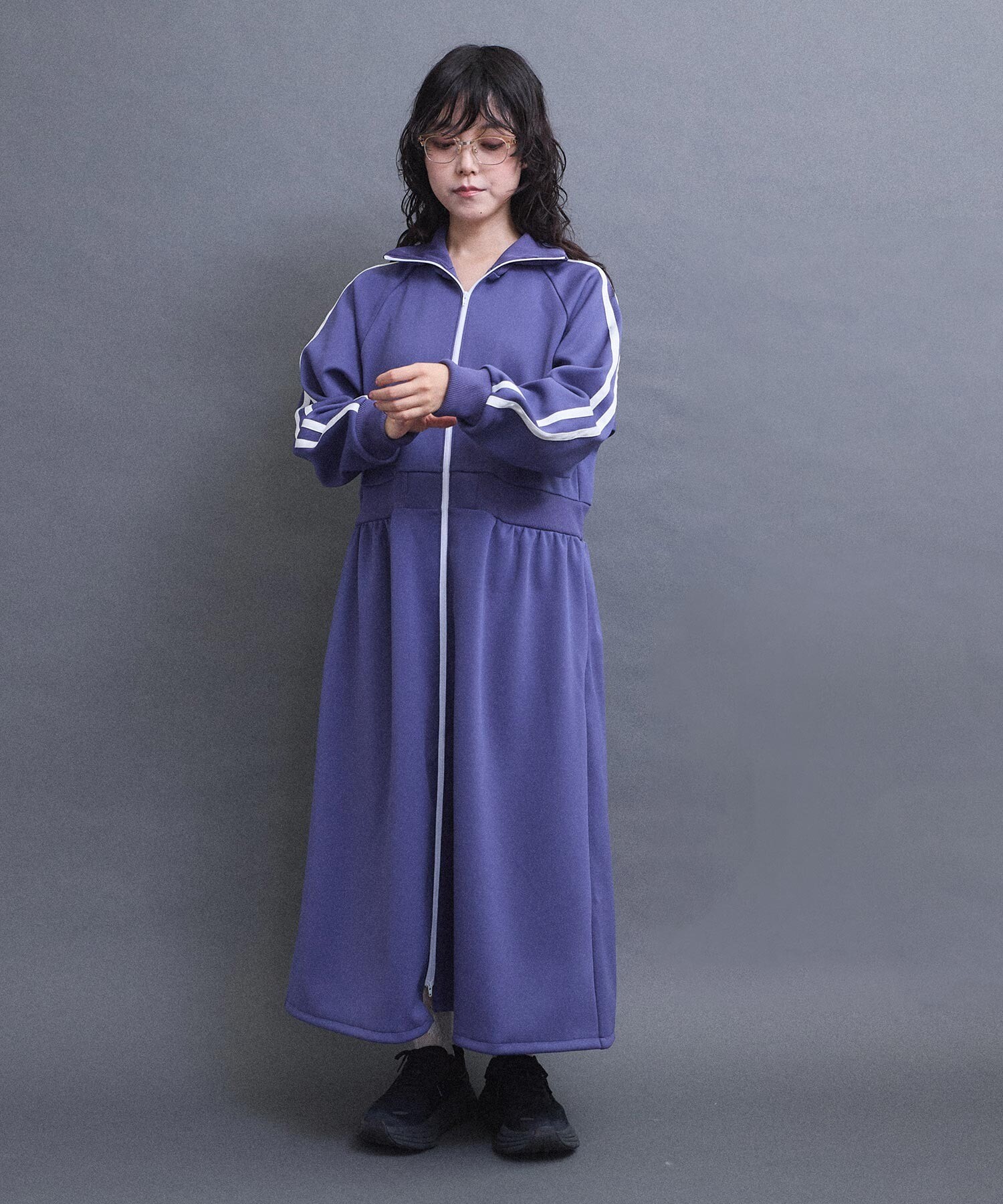AMBIDEX Store LINE JERSEY ワンピース(F クロ): l'atelier du savon