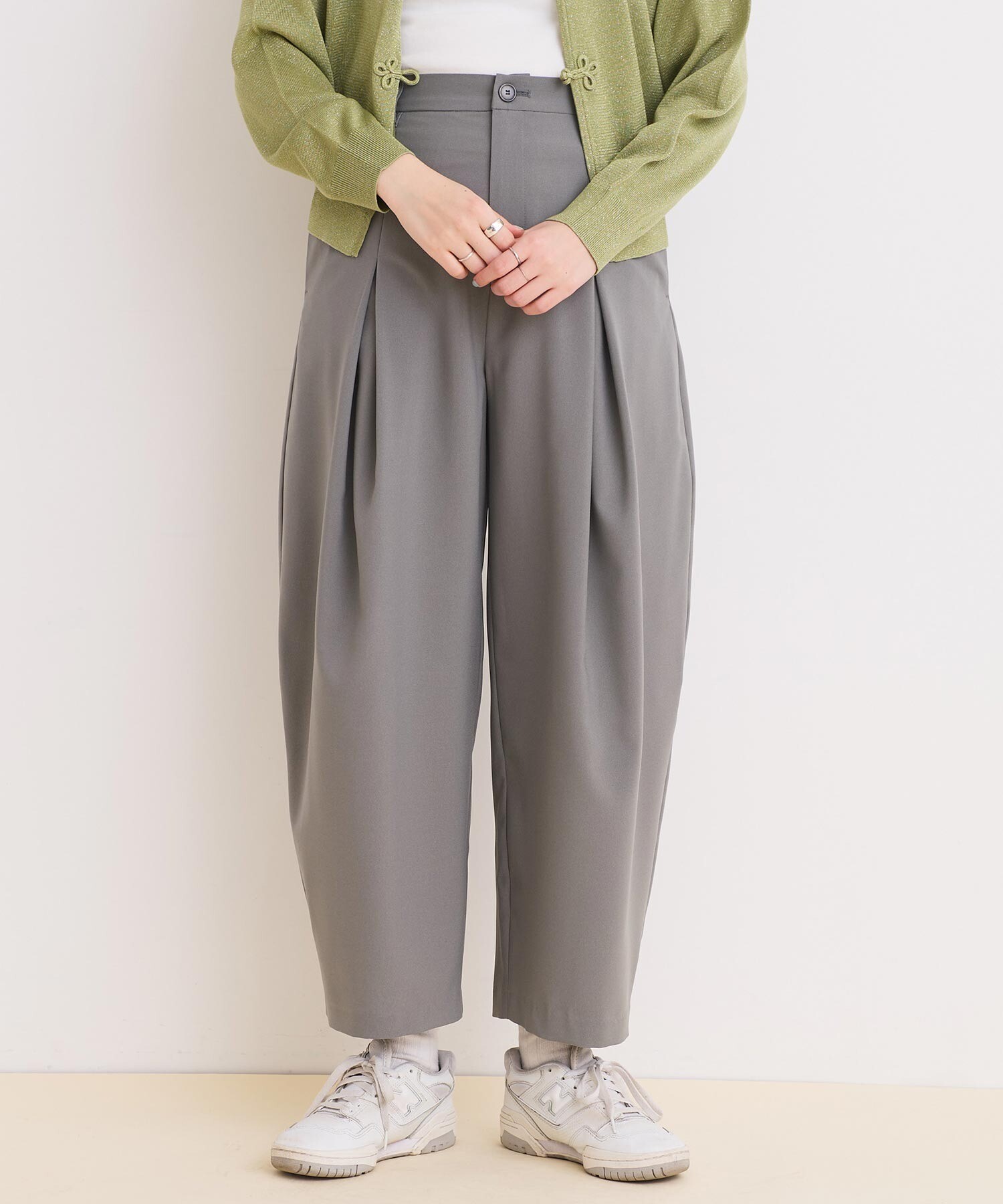 CLEL（クレイル）の「【CLEL】Prime TR 3D Tuck Pants