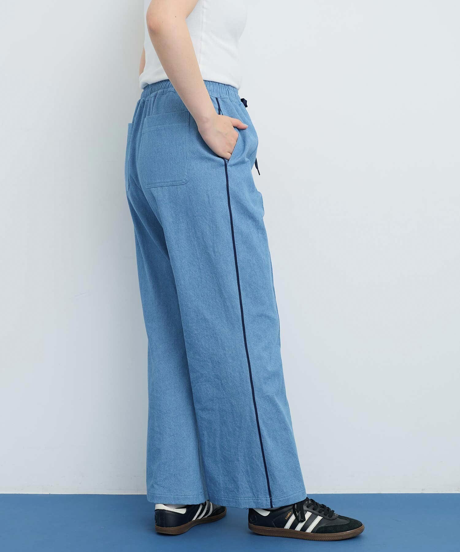 AMBIDEX Store 〇DENIM ラインパンツ(F コン): l'atelier du savon