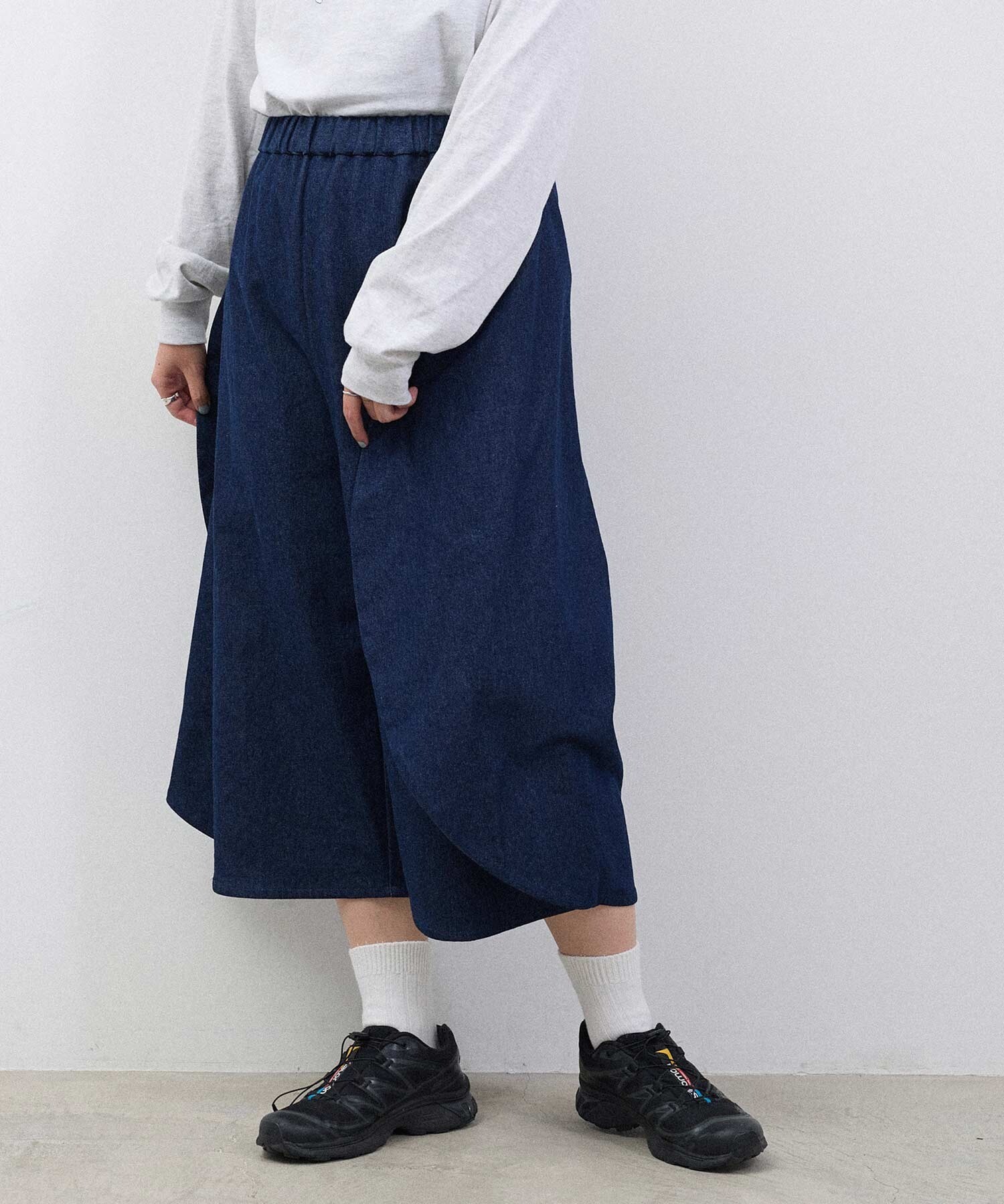 AMBIDEX Store 〇DENIM FULL MOON パンツ(F サックス): l'atelier du savon