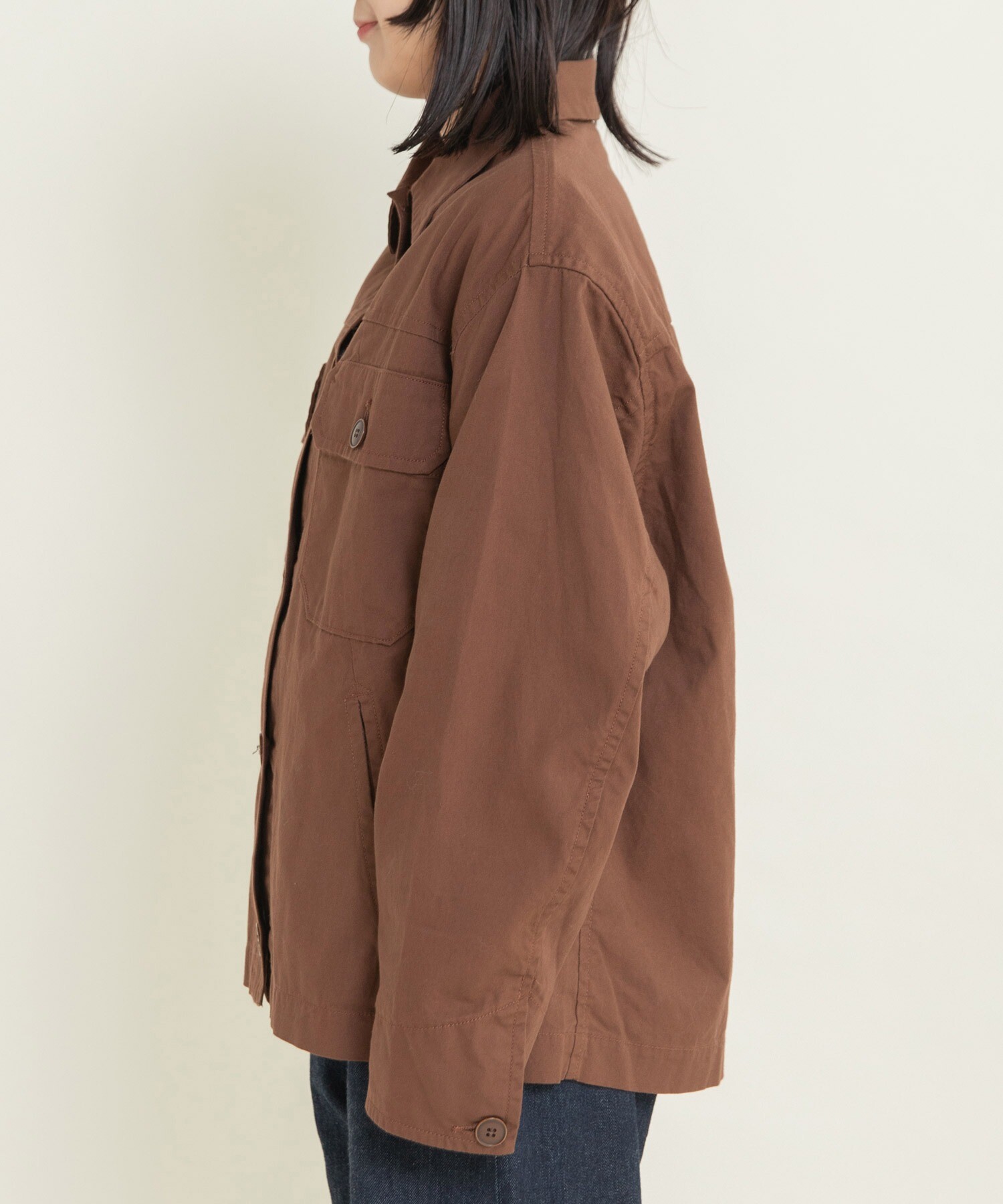 AMBIDEX Store ○オックス カバーオールジャケット(F チャ): CHILD WOMAN