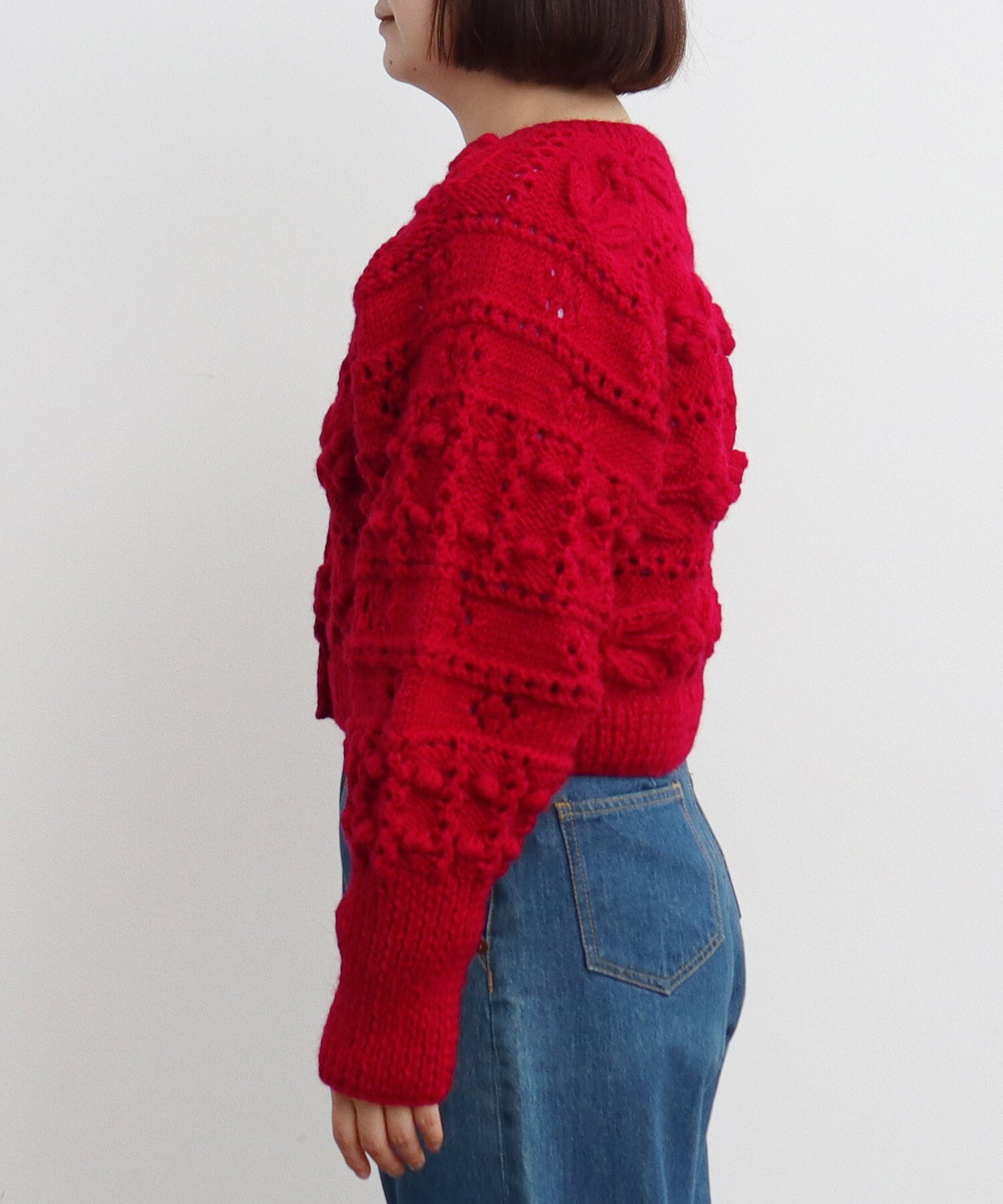 AMBIDEX Store 【予約販売】○ネパールギルボックス もよう編み