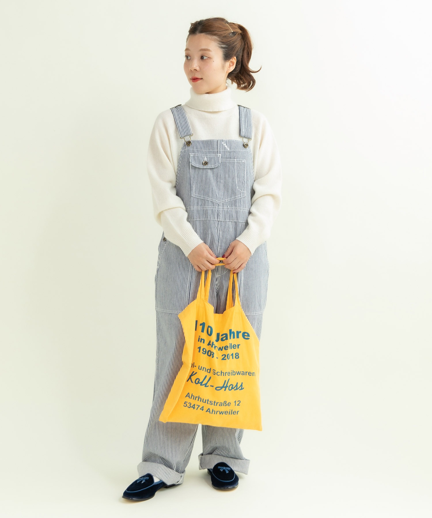 AMBIDEX Store △○デニム/カツラギ/ヒッコリー サロペット(38