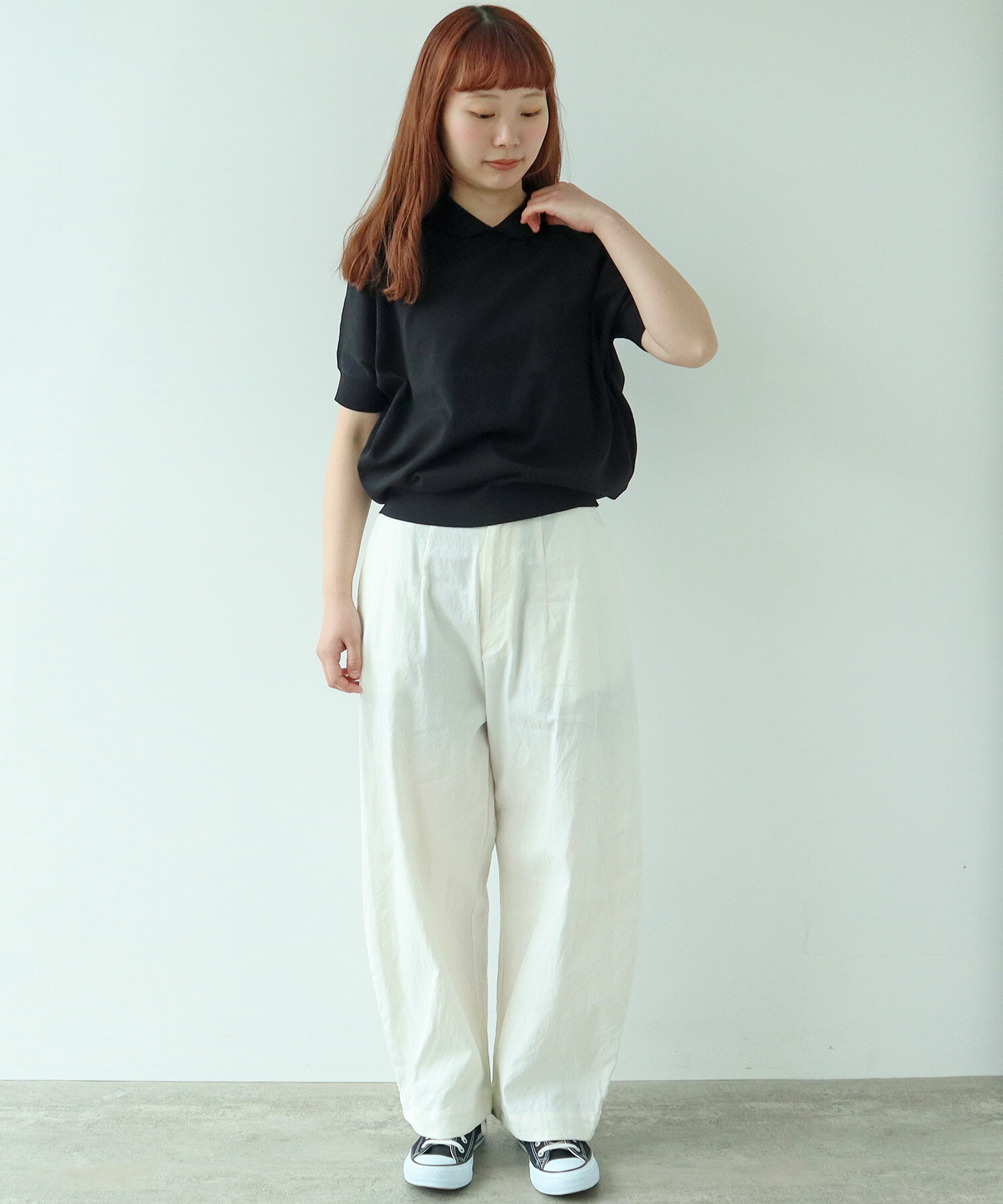 AMBIDEX Store 〇 COOL POTTER 丸襟プルオーバー(F クロ): bulle AMBIDEX Store 〇 COOL POTTER 丸襟プルオーバー(F クロ): bulle
