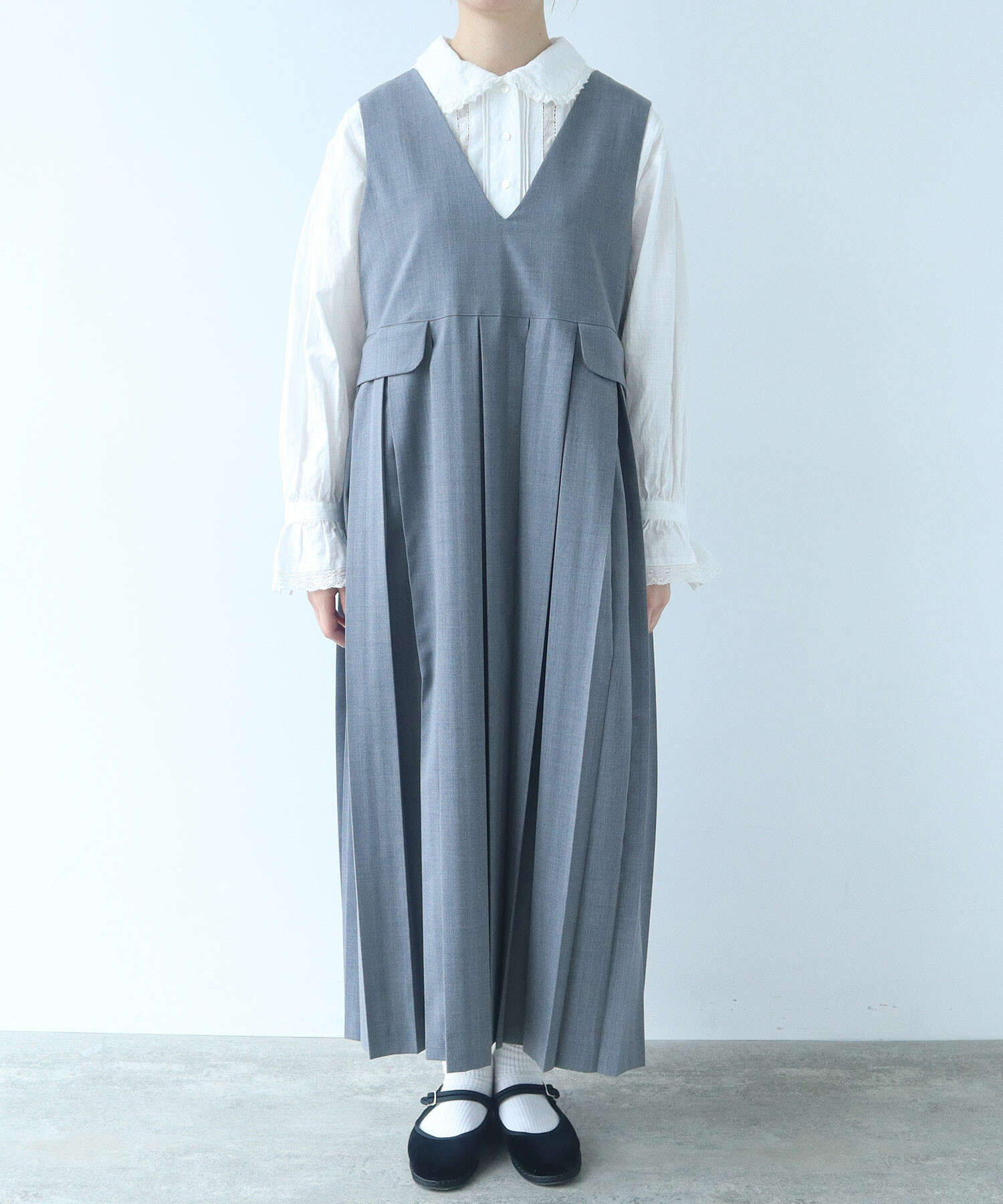 AMBIDEX Store 【予約販売】〇 2 / 80 TWツイル プリーツジャンパー