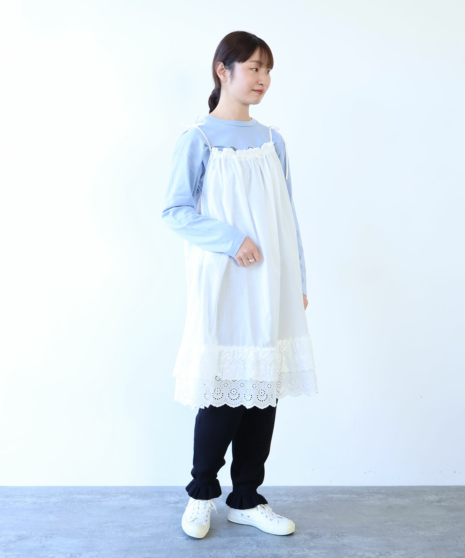 AMBIDEX Store △〇 puri puri ニットパンツ(F グレー): bulle de savon