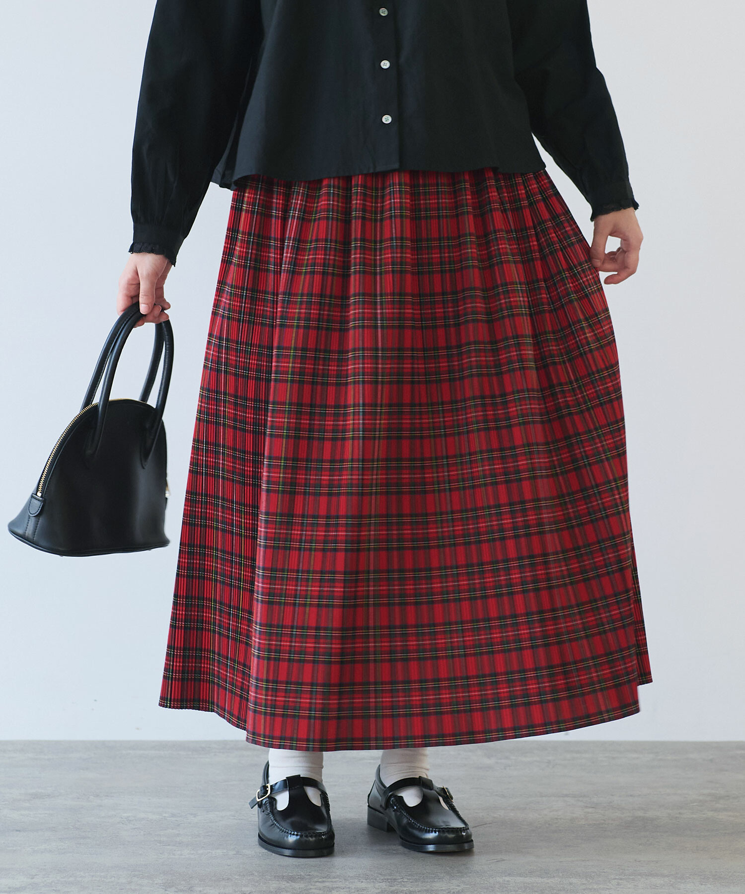 bulle de savon  チェックスカート 0301SK001252S11.jpg