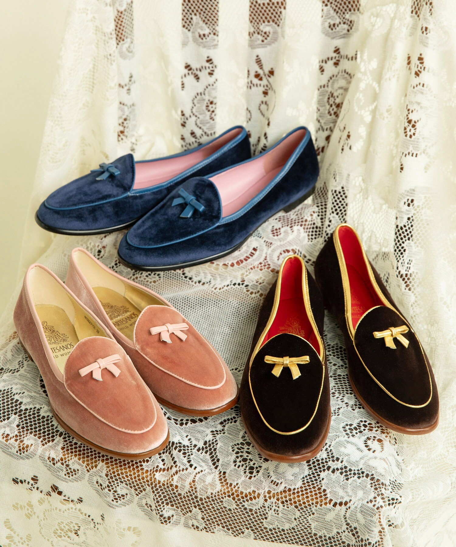 CHILDWOMAN × ARTESANOS ベルジャンシューズ アルテサノス AMBIDEX Store △○ARTESANOS ベルジャンシューズ(38 サックス