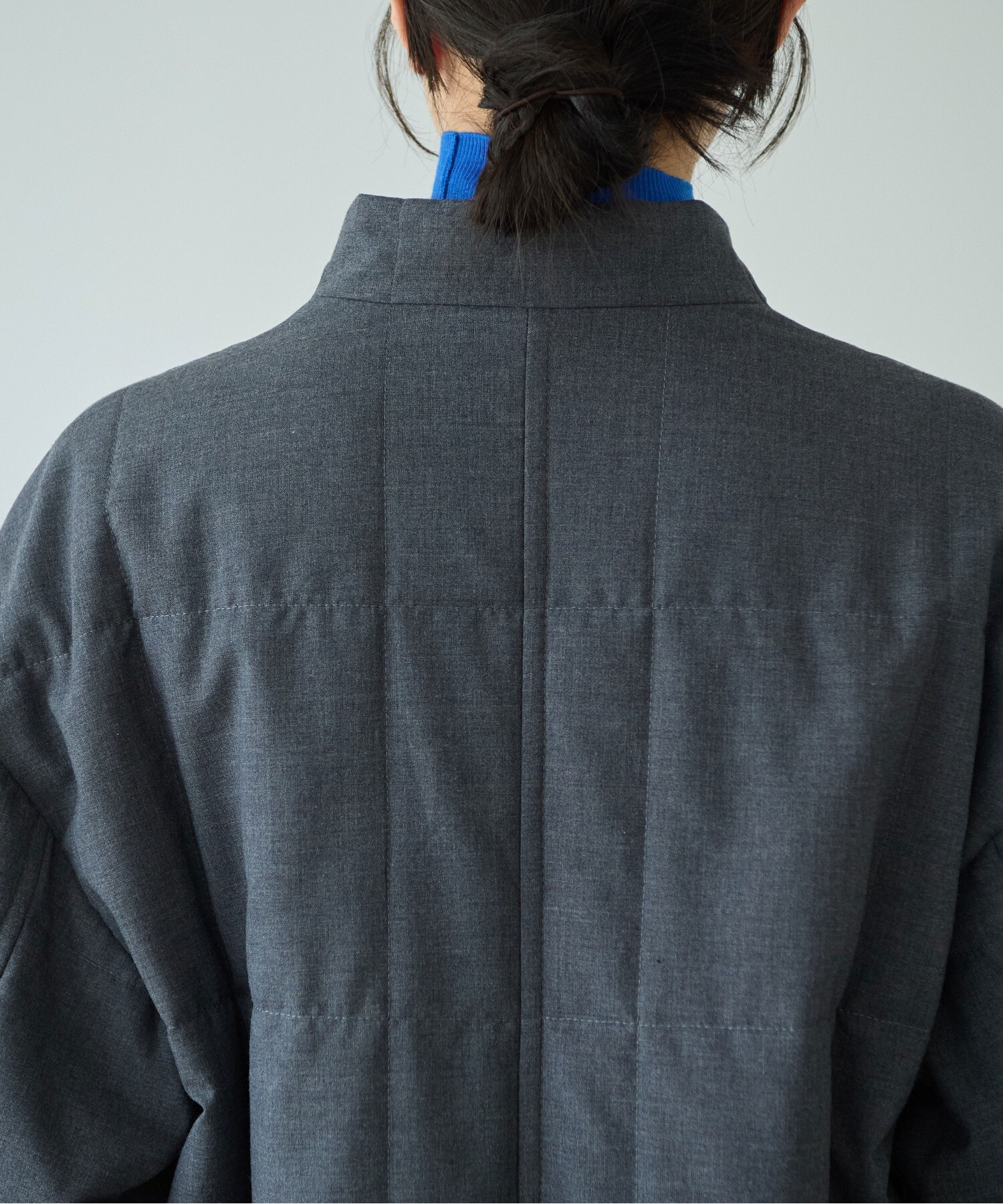 AMBIDEX Store ○evodown bottle neck コート(F チャコールグレー): yuni