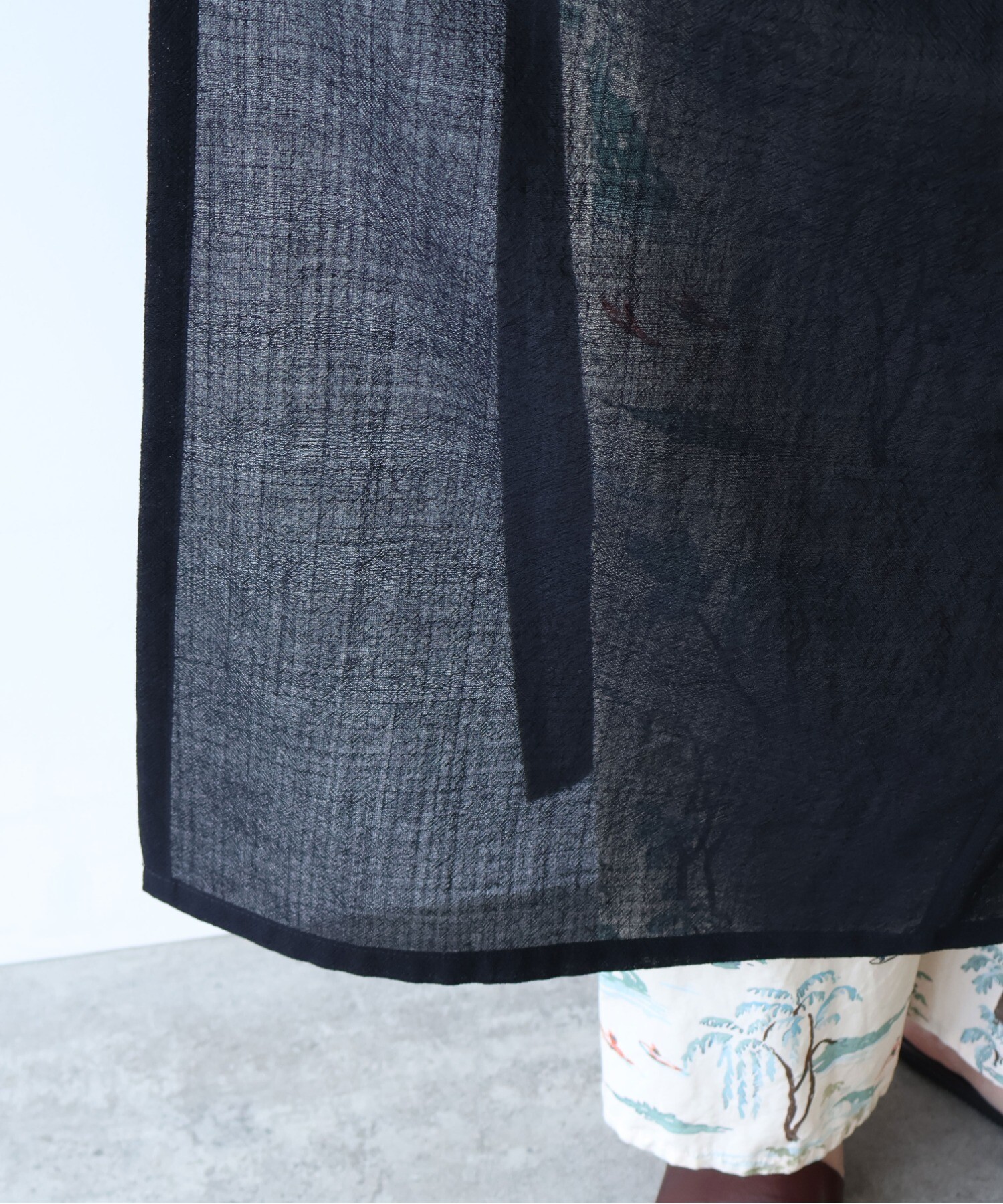AMBIDEX Store sheer summer Wool-Polyester Voil strings キャミ