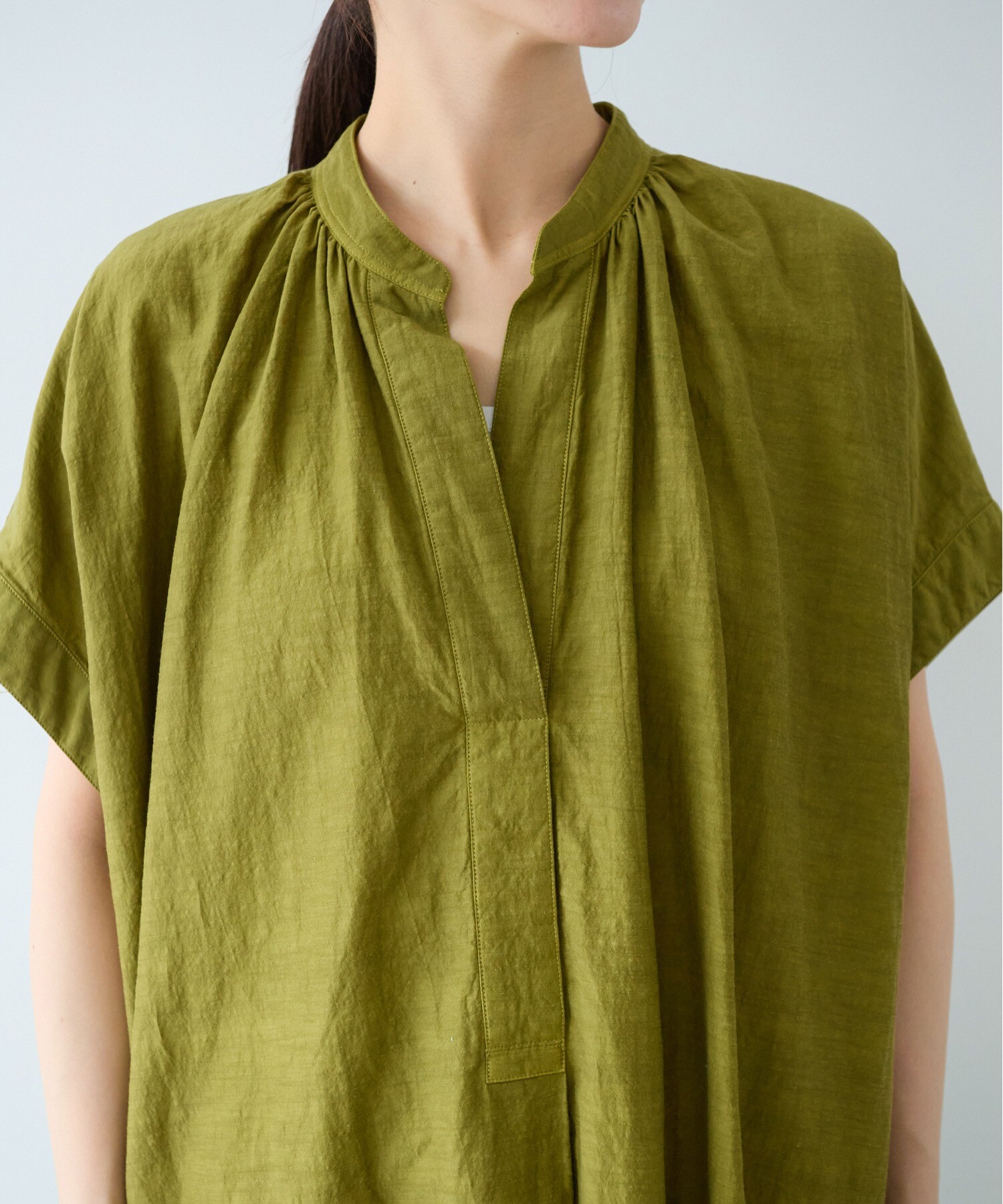 AMBIDEX Store △○プロダクトダイ カフタンワンピース(F イエロー): yuni