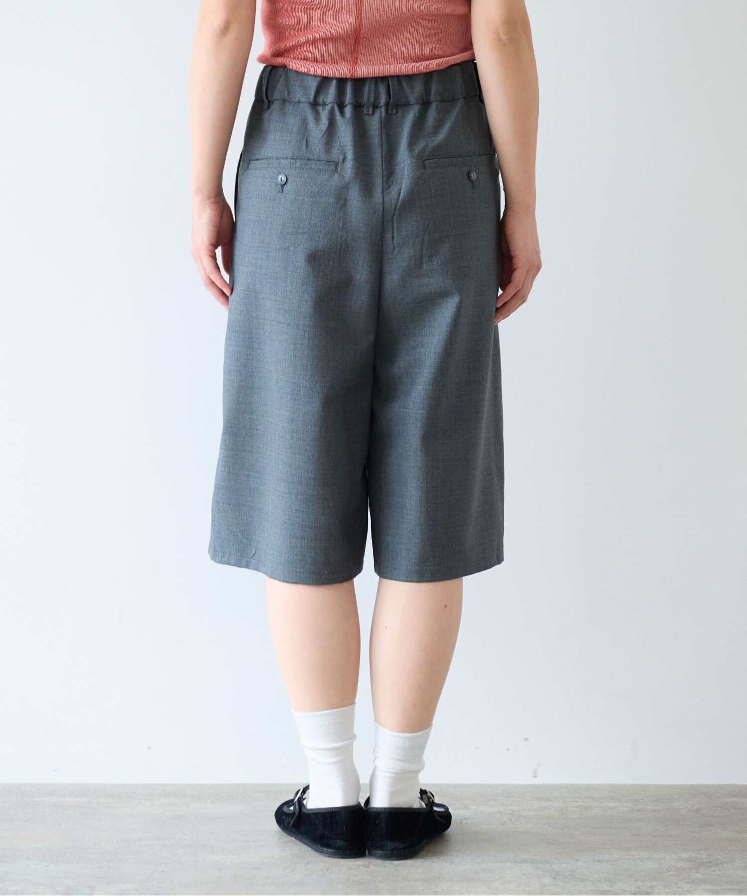 AMBIDEX Store ○ウォッシャブルサマーウール ハーフパンツ(F