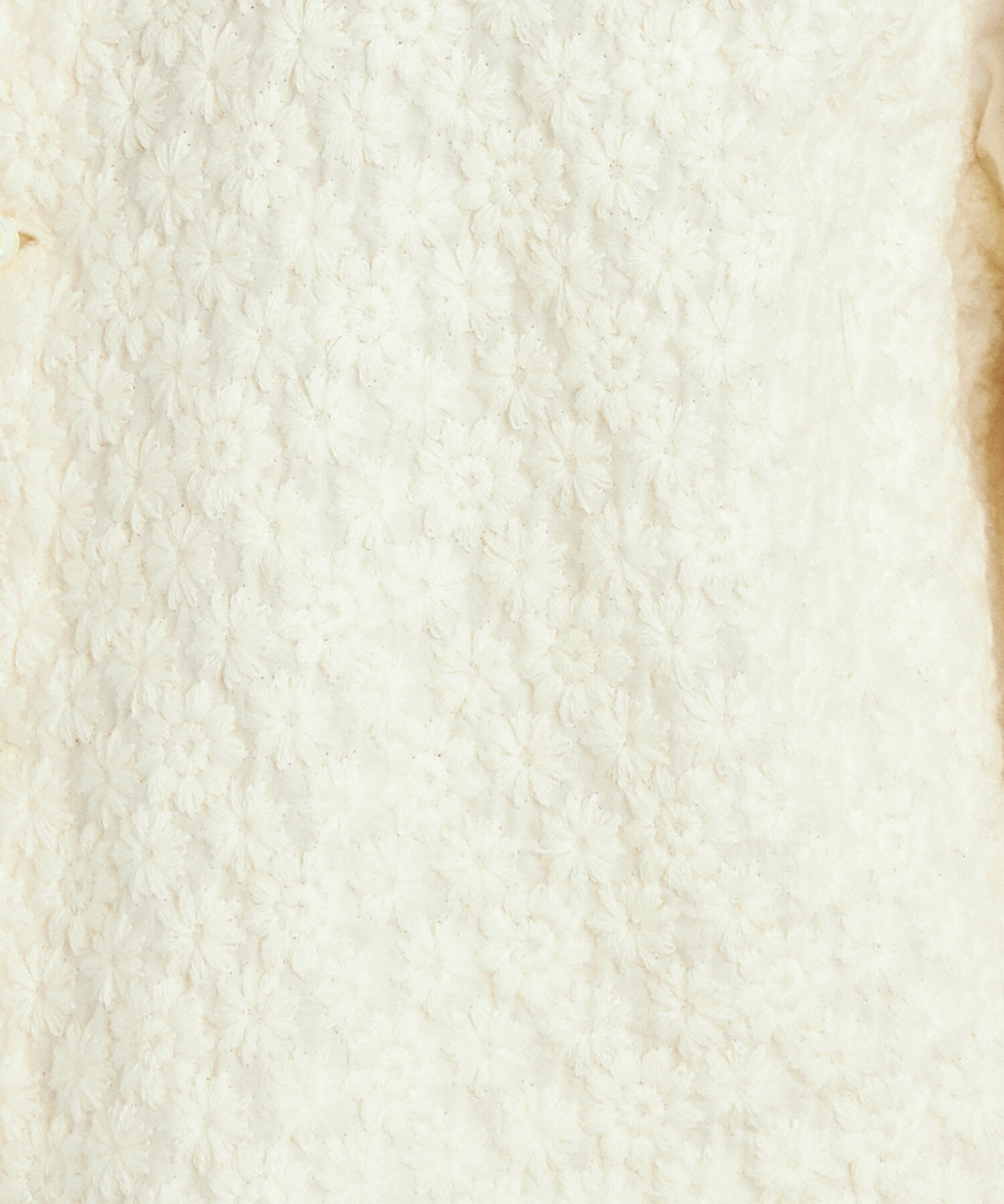 AMBIDEX Store △FLOWER刺繍 SHORT シャツ(F IVORY): buoybuoy