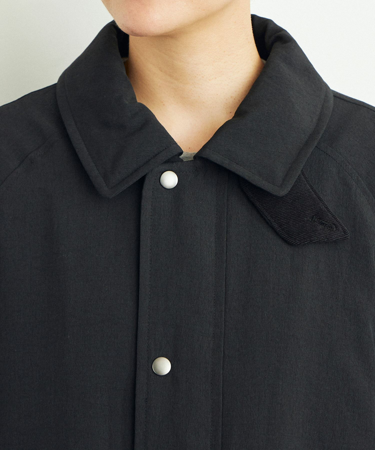 AMBIDEX Store △LIGHT DICROS AIRO ステンカラーコート(F IVORY