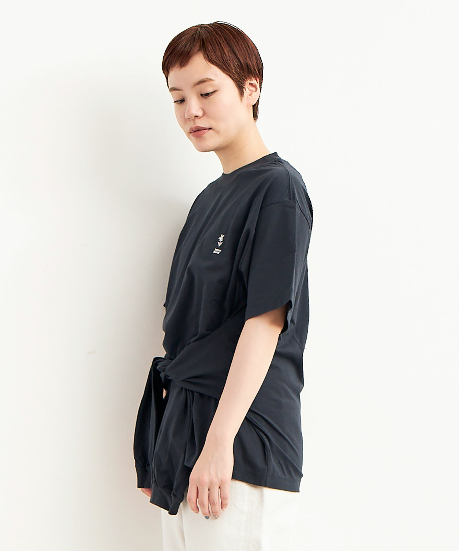 AMBIDEX Store ○ORGANIC強撚 TWO SLEEVE Tシャツ(F GREEN TEA AMBIDEX Store ○ORGANIC強撚 TWO SLEEVE Tシャツ(F GREEN TEA
