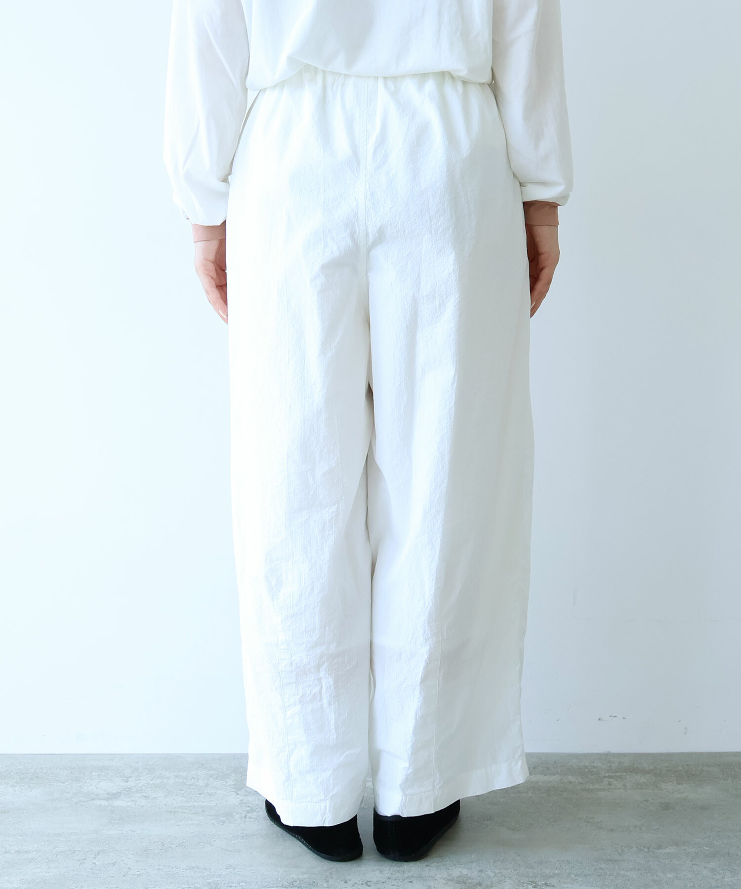 AMBIDEX Store ORGANIC LIP-STOP BONTAN パンツ(F BLACK): buoybuoy