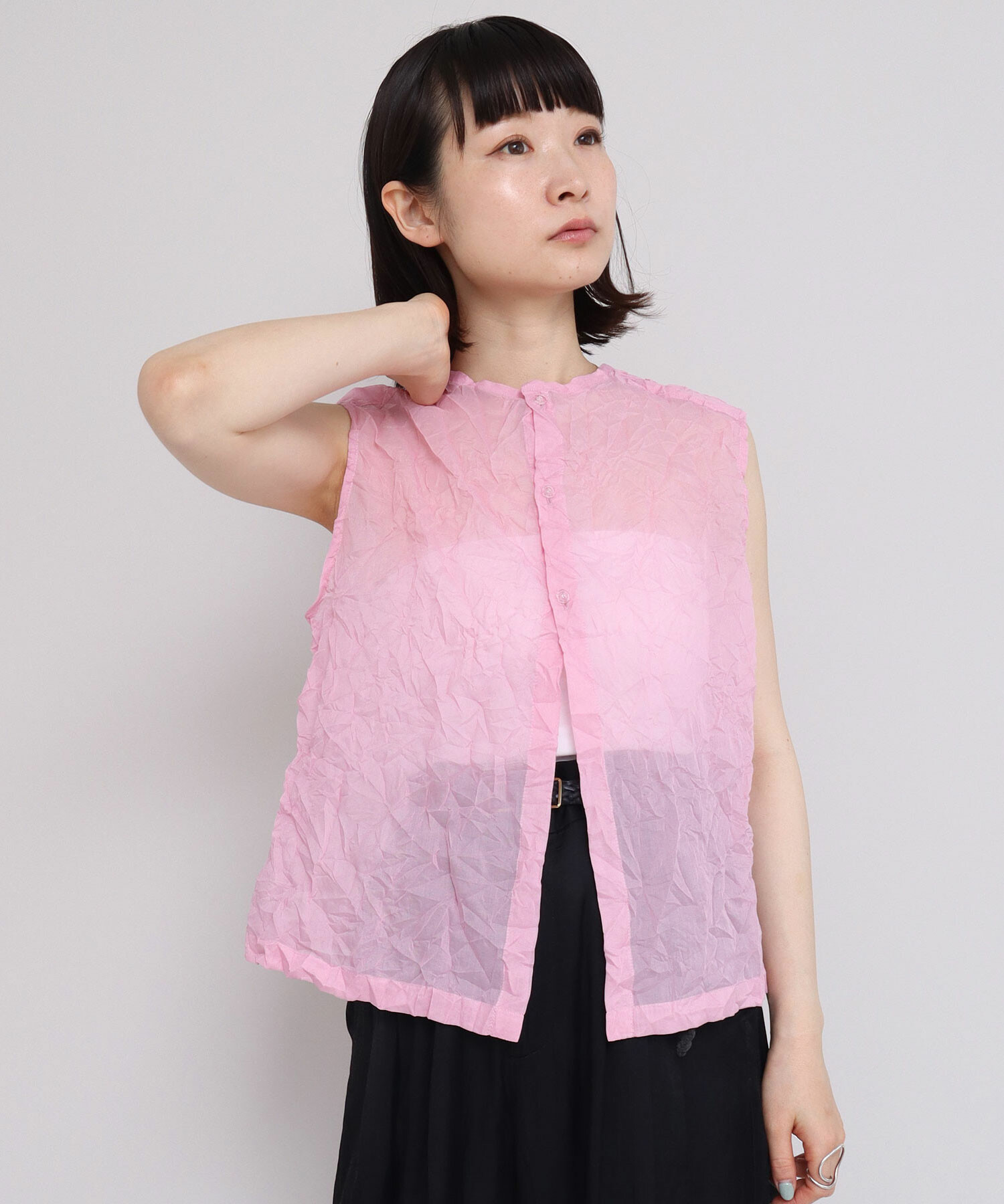 AMBIDEX Store 〇シアーローン キャッチワッシャー ノースリ