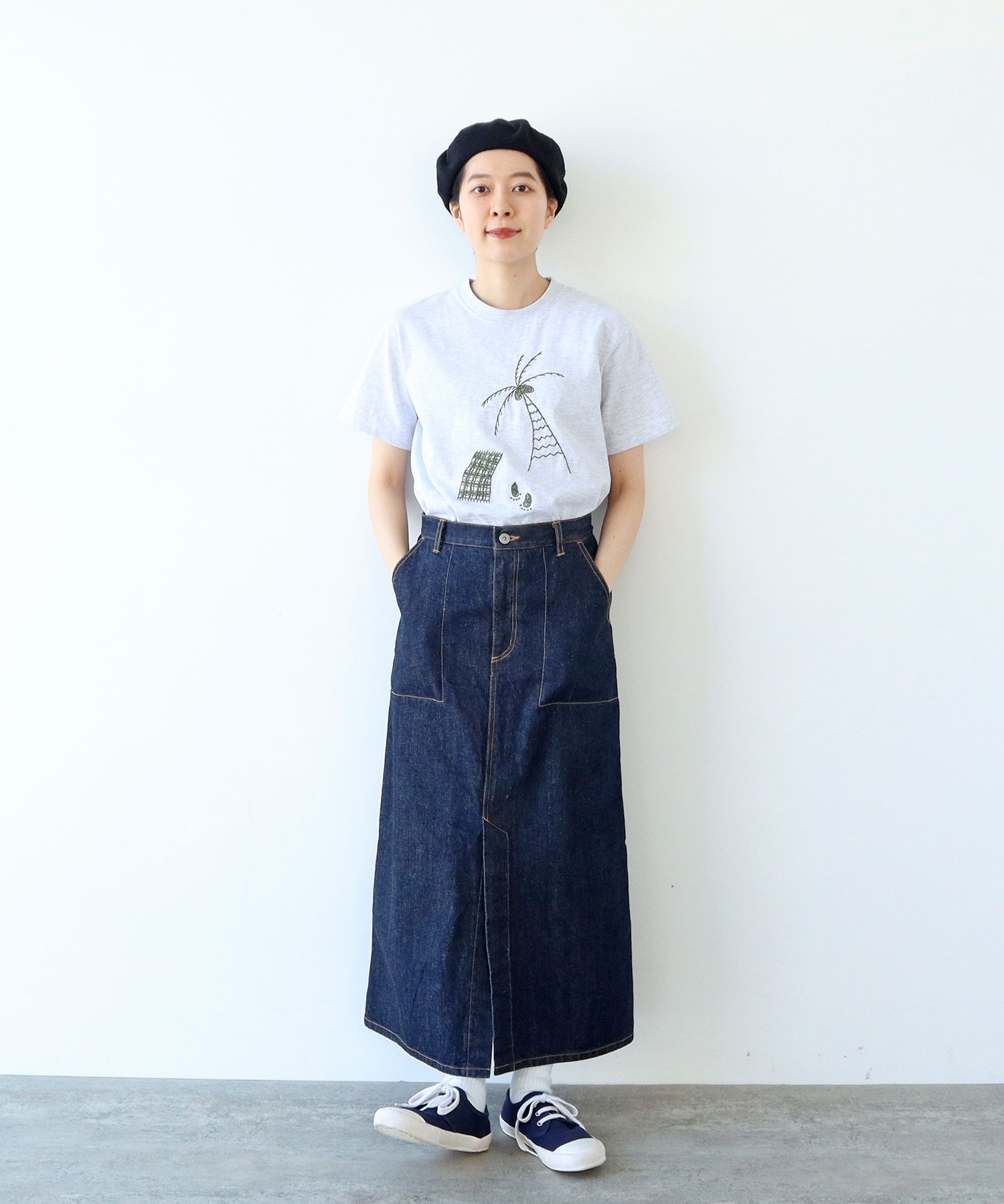 モデル:身長158cm