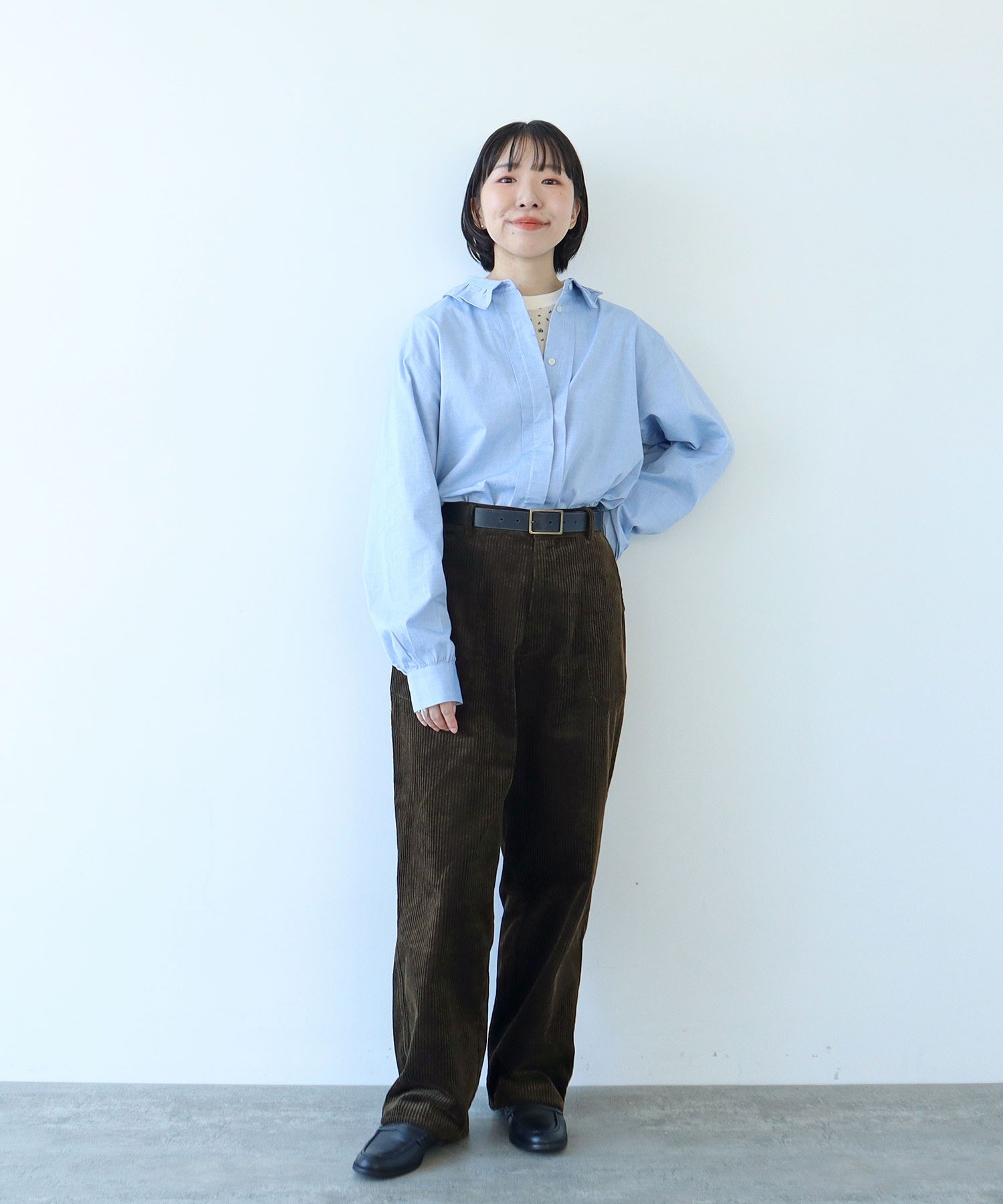 モデル:身長154cm