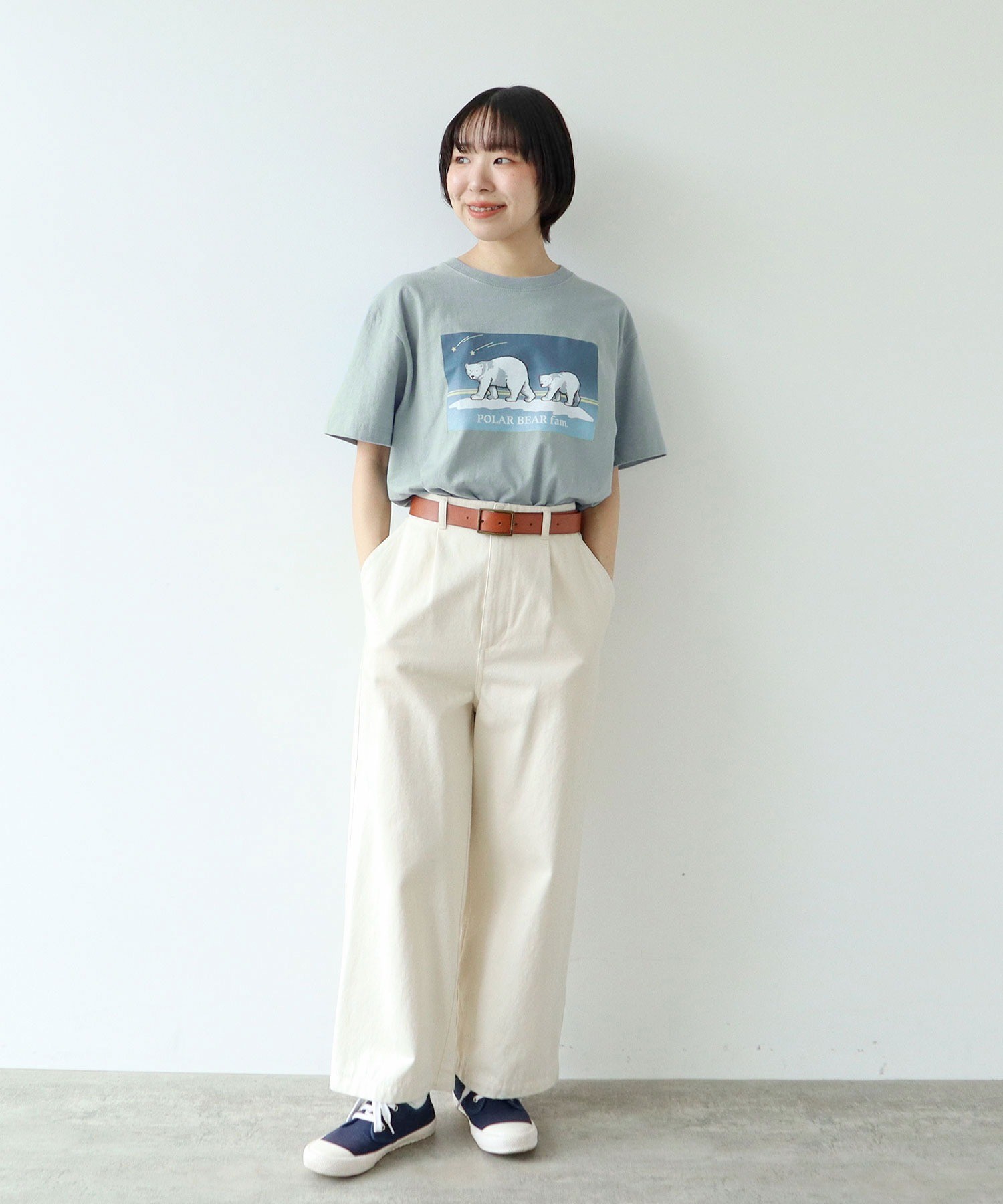 モデル:身長154cm