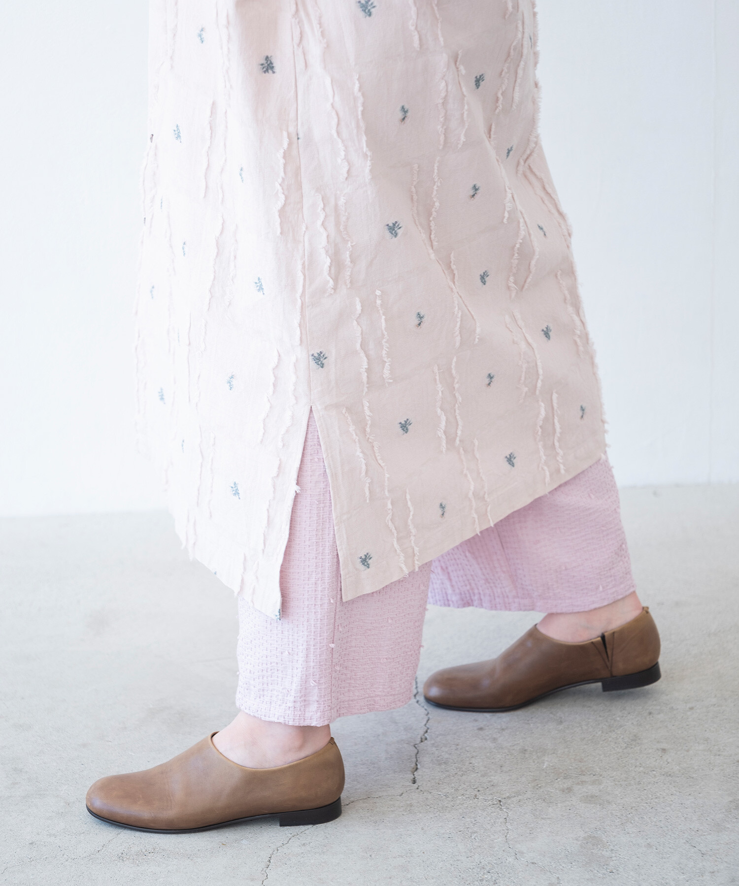 AMBIDEX Store 【予約販売】〇fleurs lace jacquard ギャザー