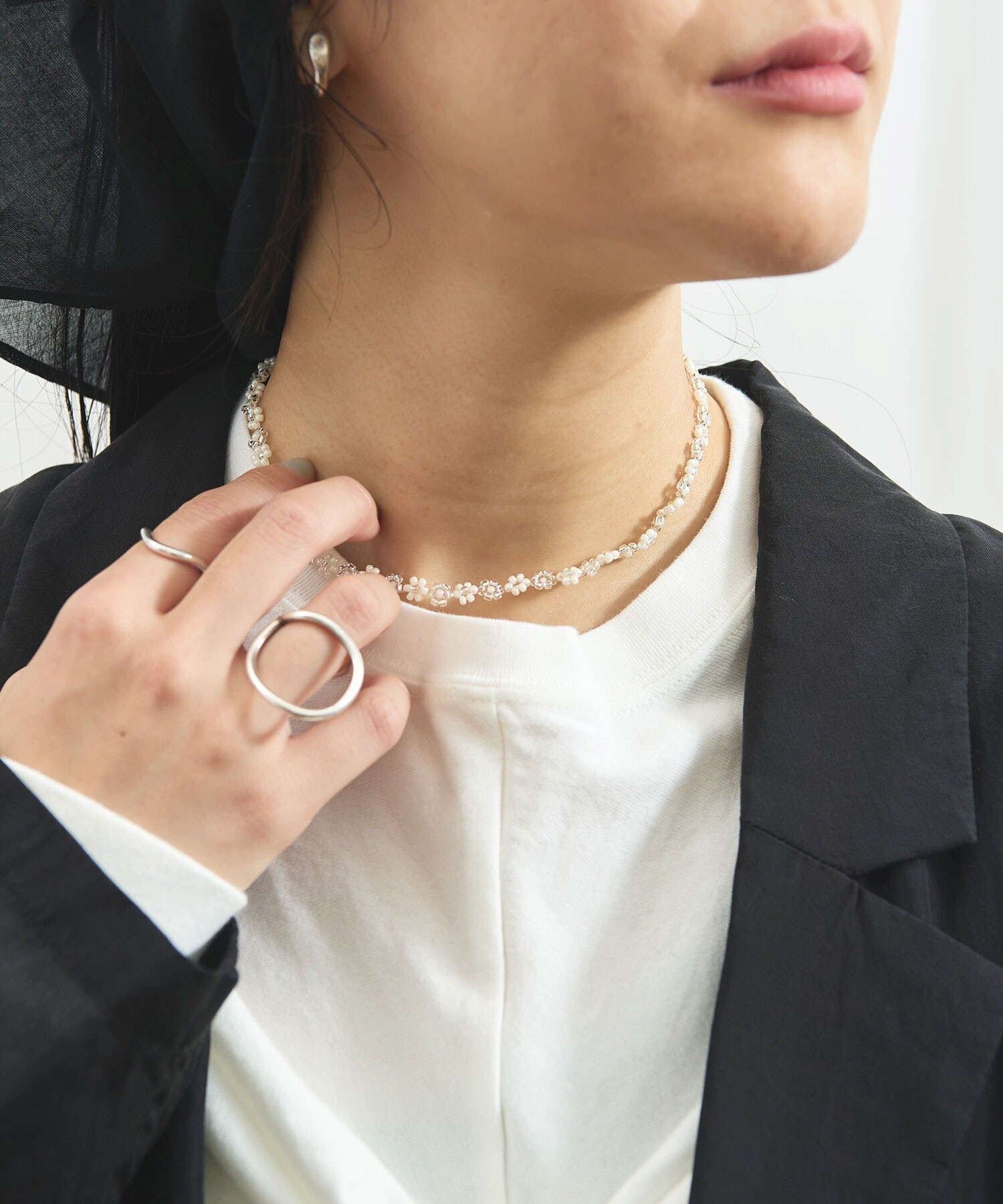 AMBIDEX Store 〇tiny garden necklace(F ゴールド): l'atelier du savon