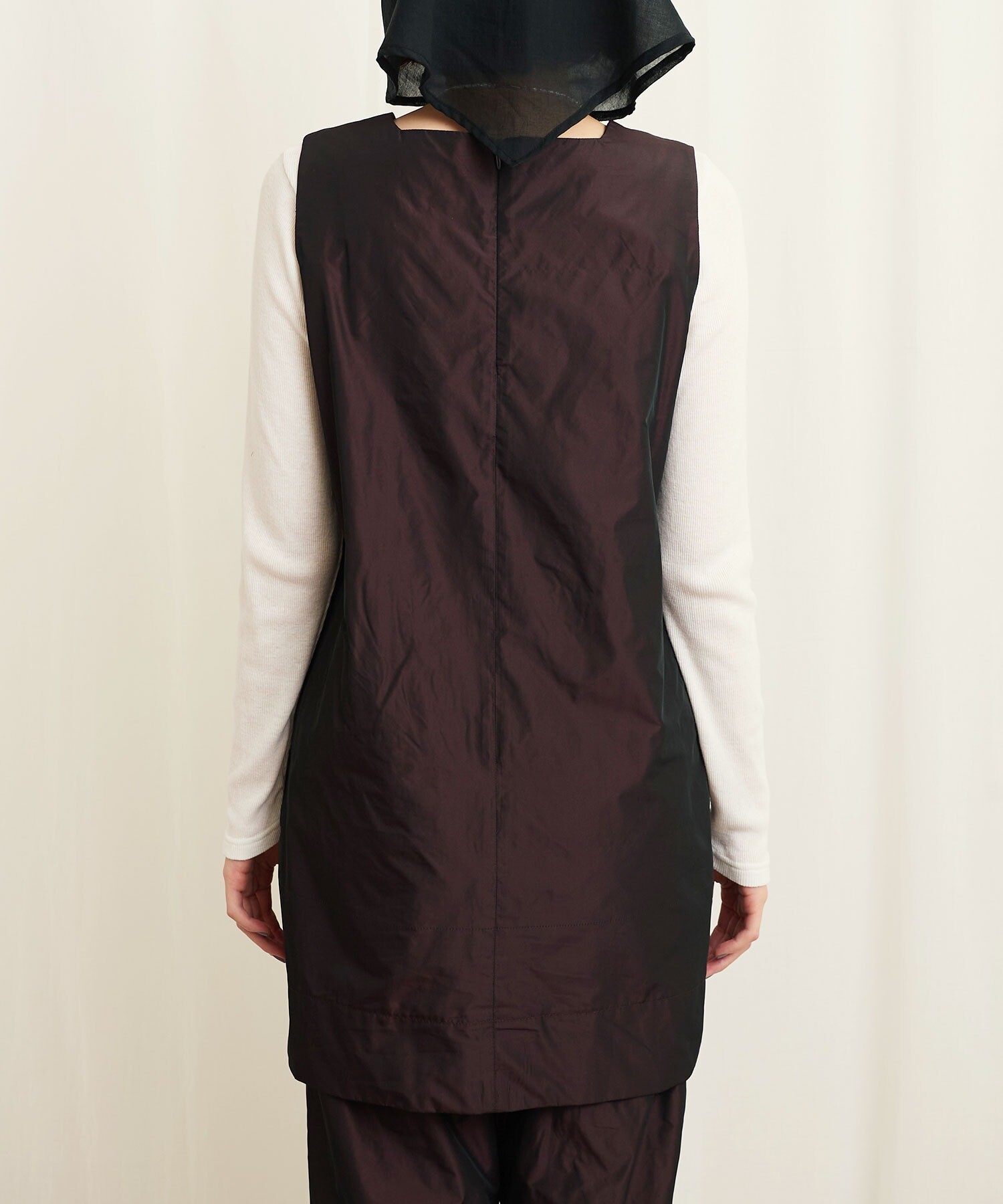 シャツ/ブラウス(長袖/七分) l&#39;atelier du savon - aunt scarf pr blouse l'atelier du savon（アトリエドサボン）の「C/ピンタック