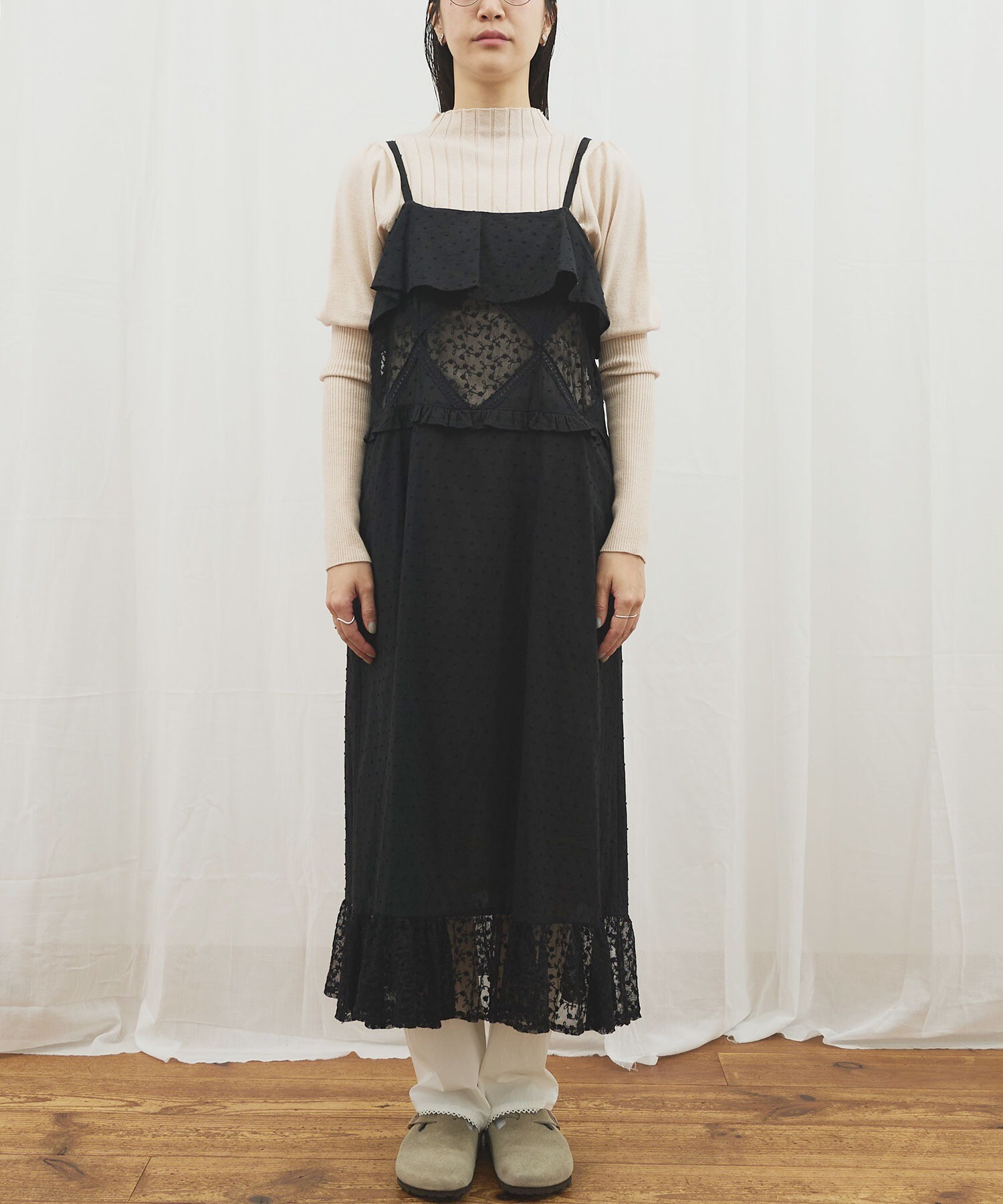 AMBIDEX Store 【予約販売】〇Minmin cami dress(F クロ): l'atelier