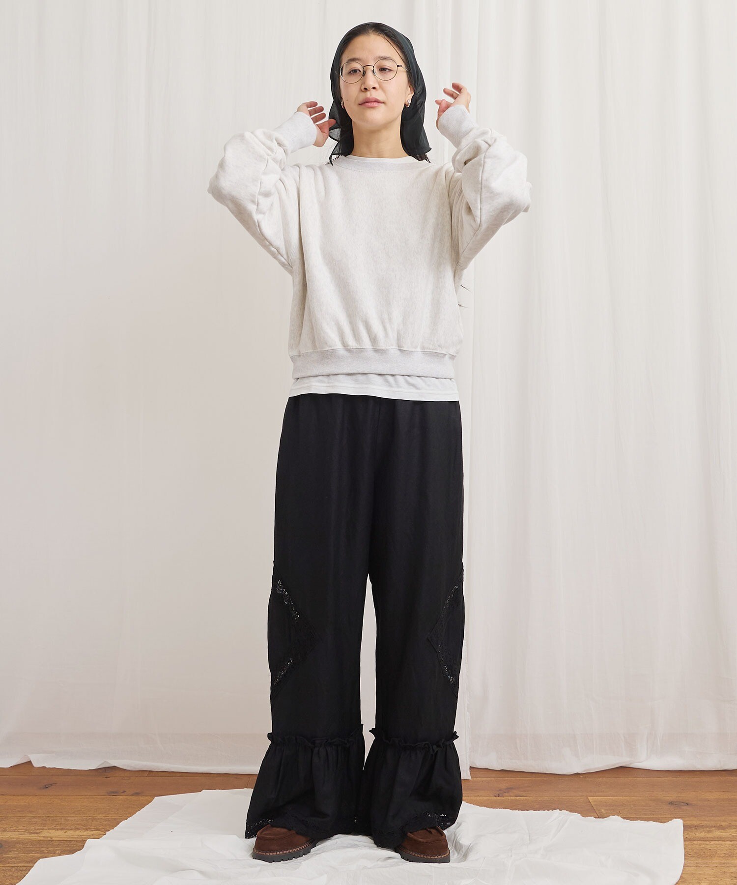 AMBIDEX Store Oolong pants(F チェック): l'atelier du savon
