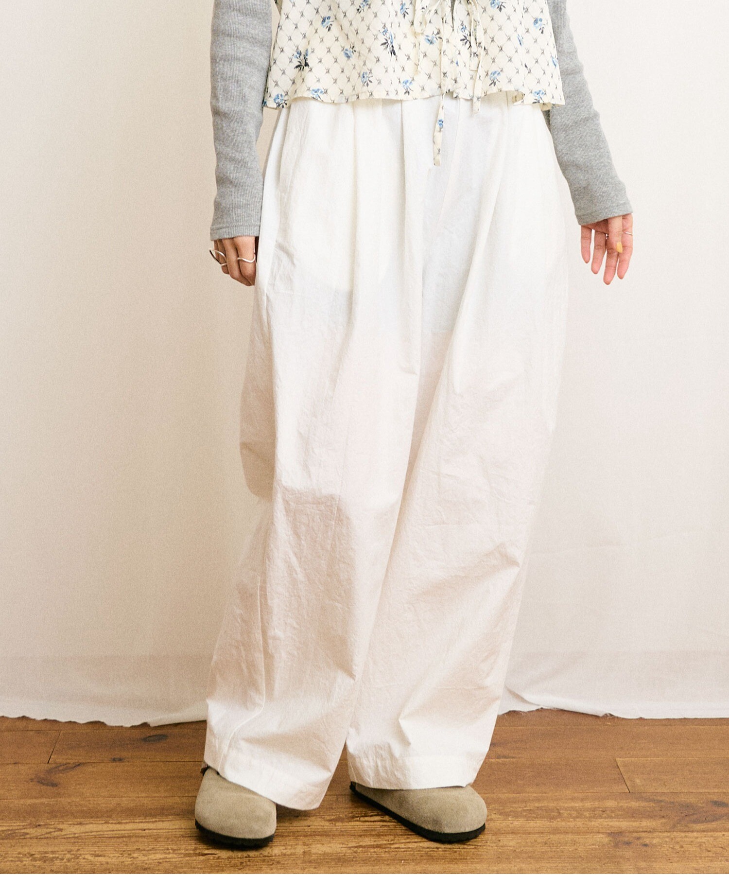 AMBIDEX Store 〇commm pants(F チェック): l'atelier du savon