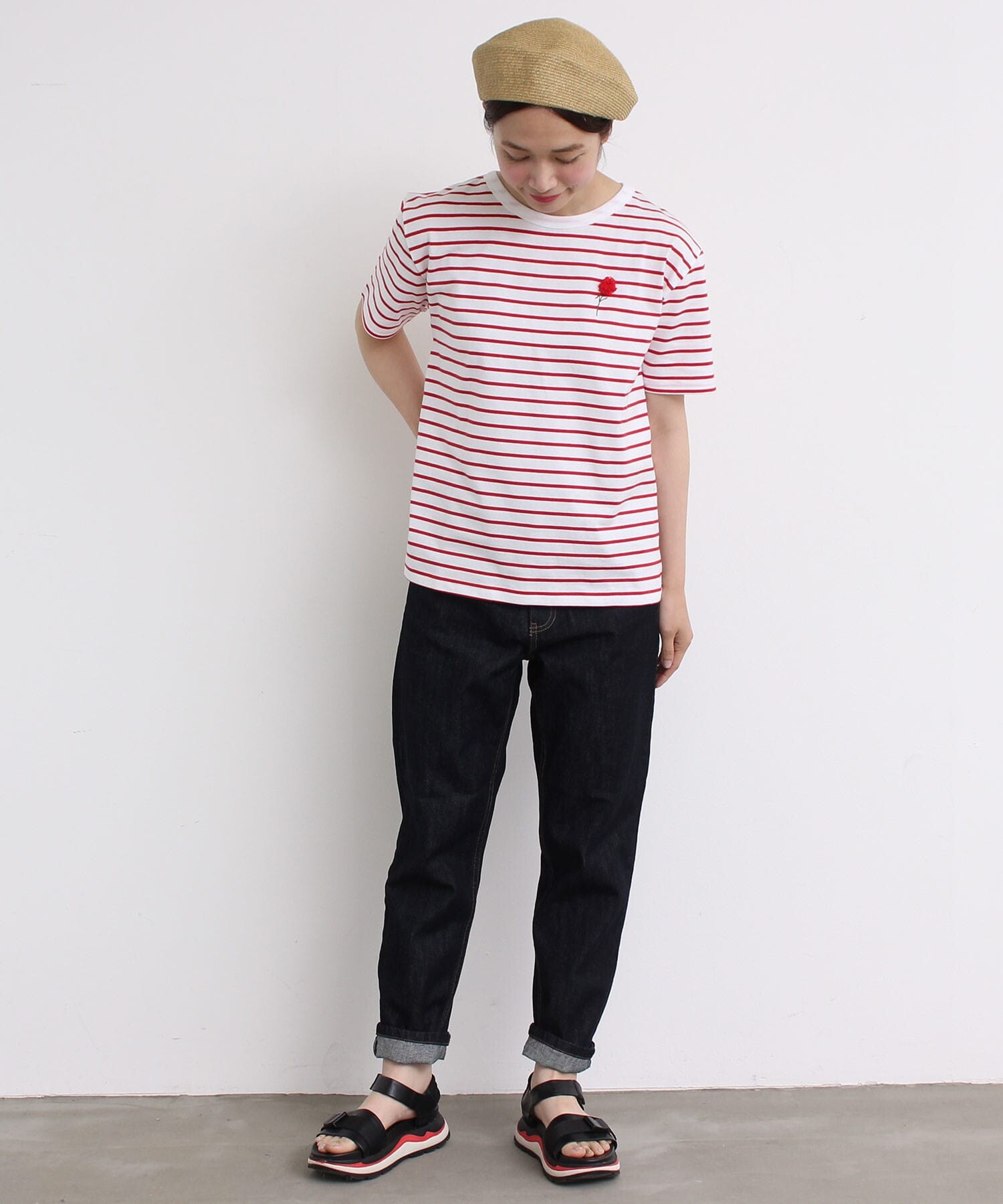 model:160cm 着用サイズ:0