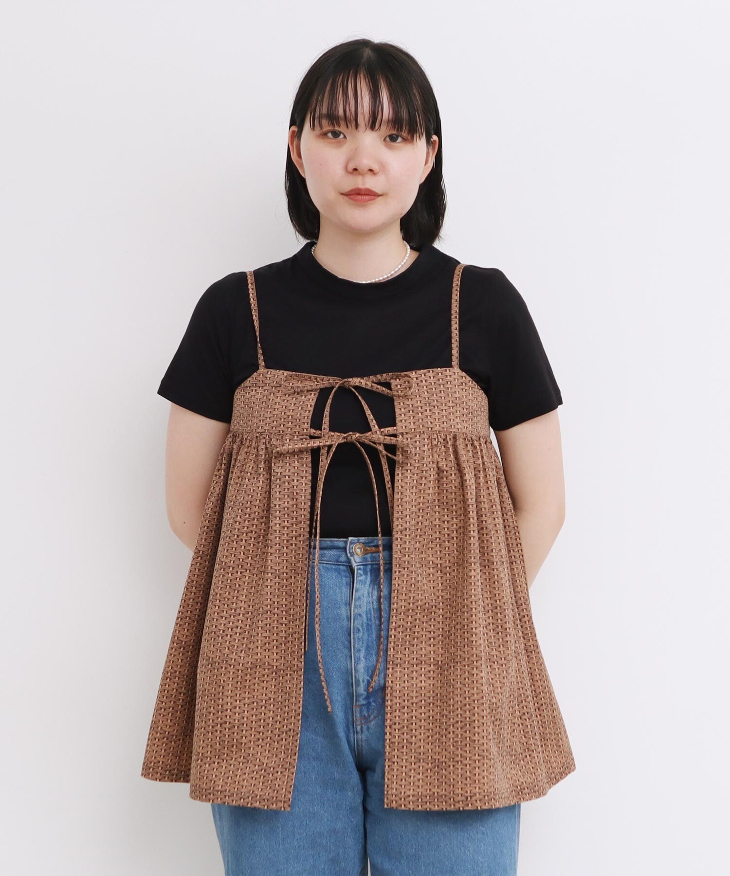 POM AMSTERDAM ポムアムステルダム シャツワンピース ブラウス