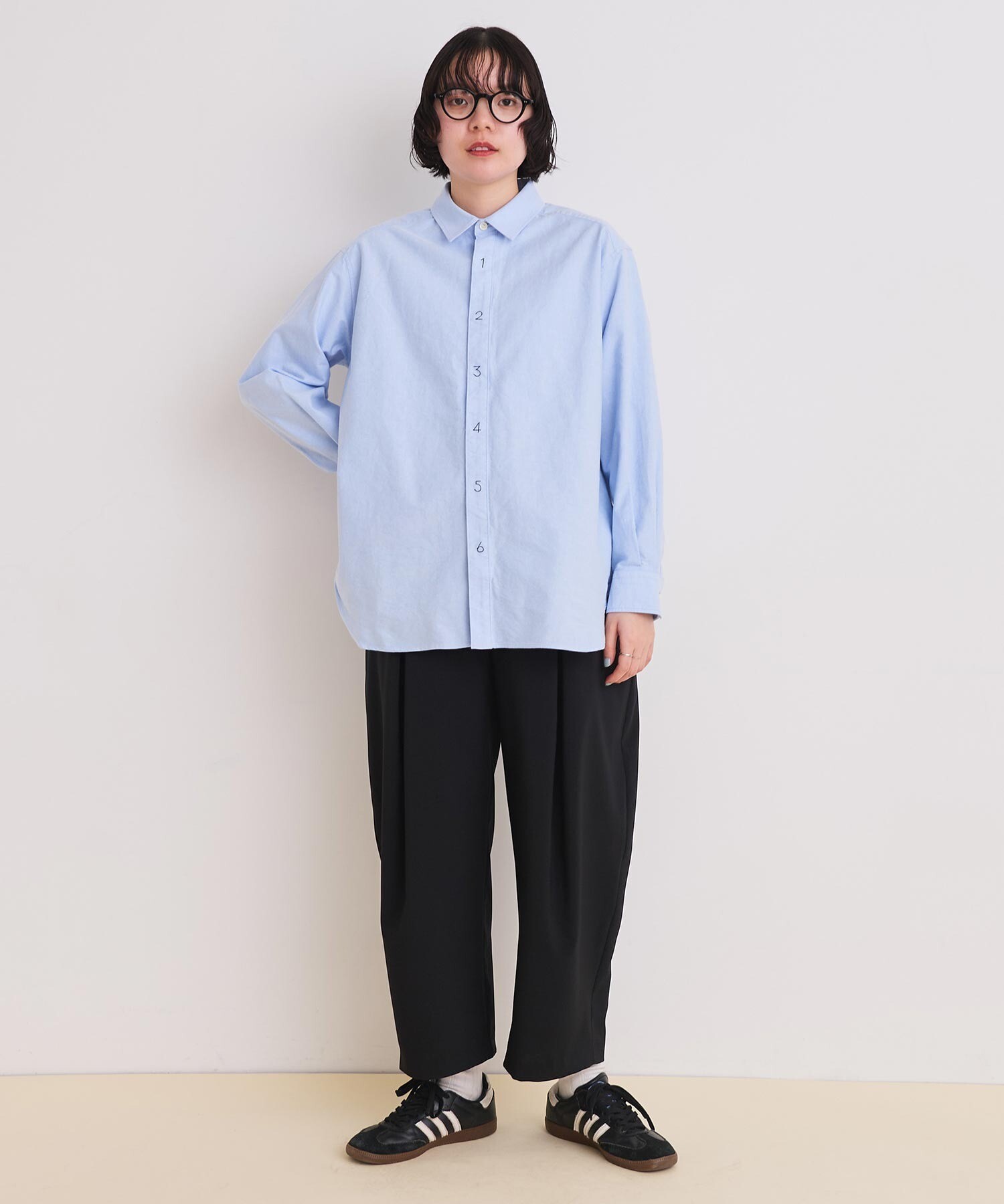 AMBIDEX Store ○BOX タックパンツ(F クロ): l'atelier du savon