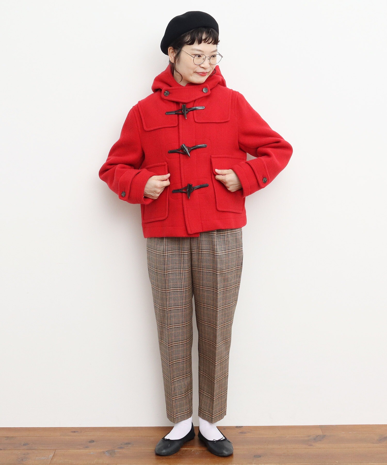 AD2015 15aw 儀式期 アシンメトリー 捻れダッフルコート+stage01