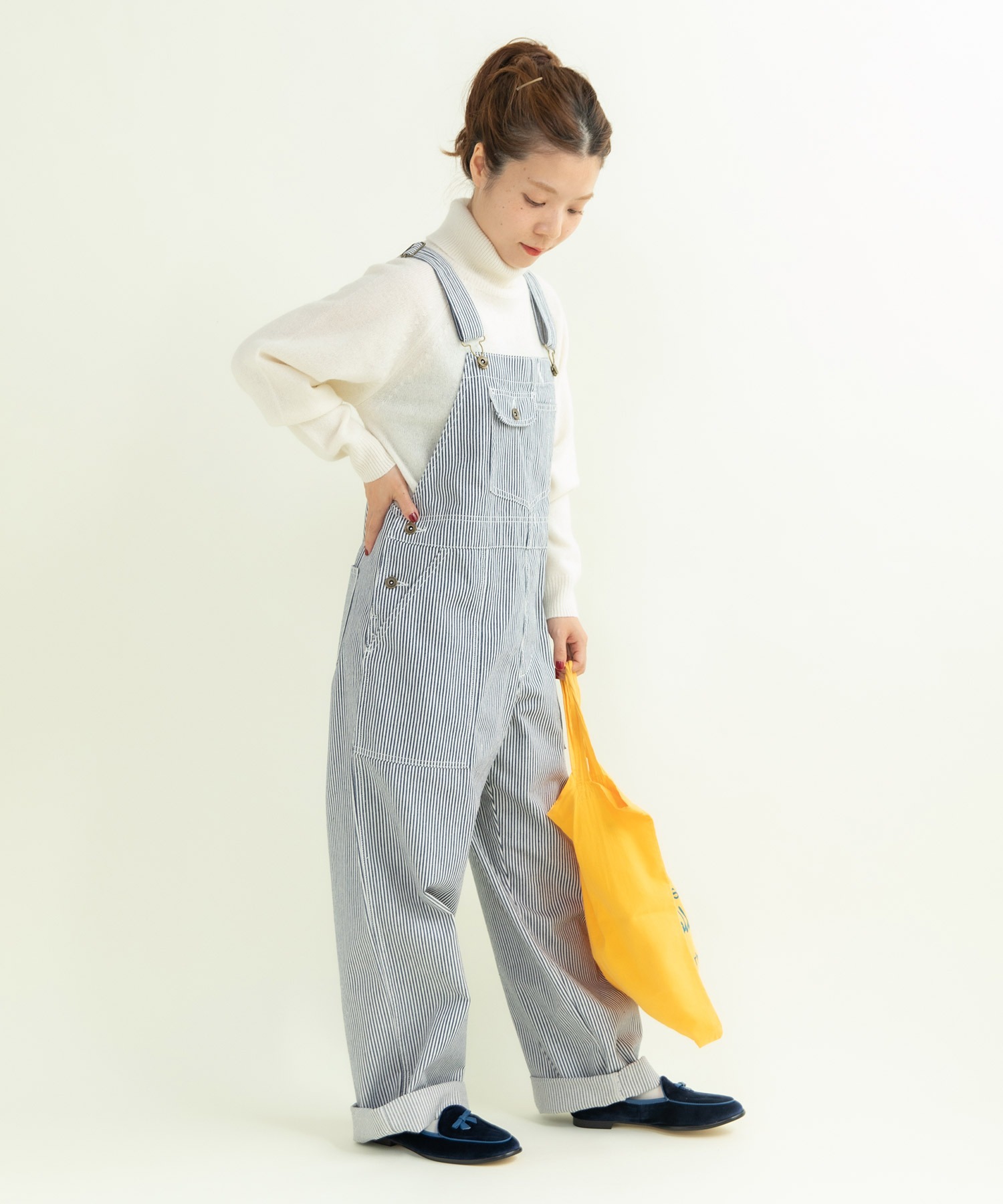 AMBIDEX Store ○デニム/カツラギ/ヒッコリー サロペット(38 コン