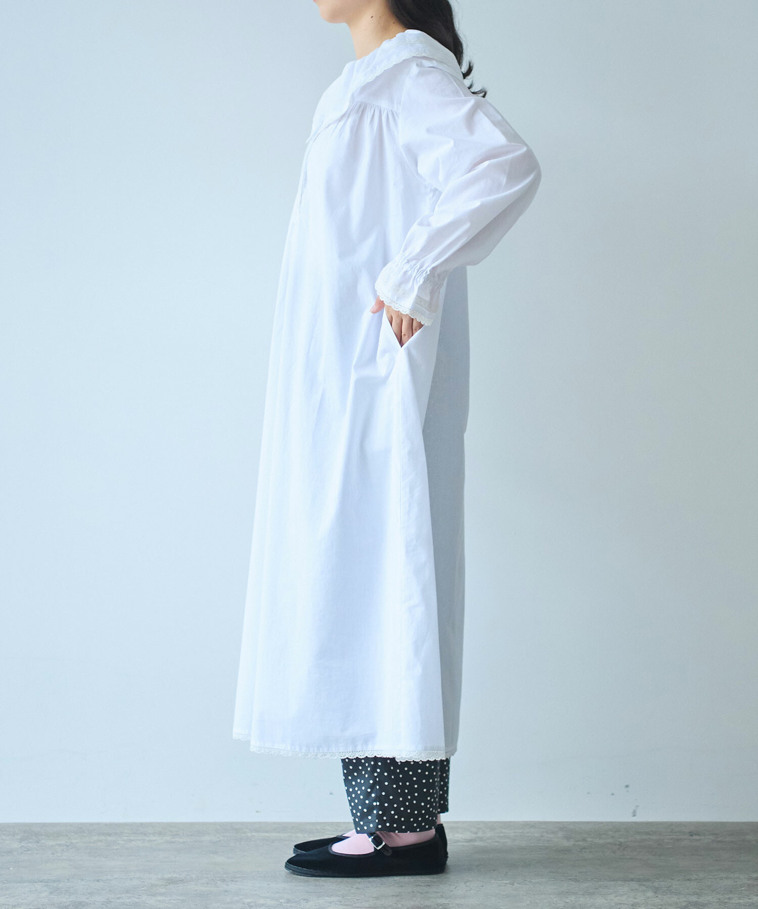 AMBIDEX Store 〇 60sローン lace ワンピース(F クロ): bulle de